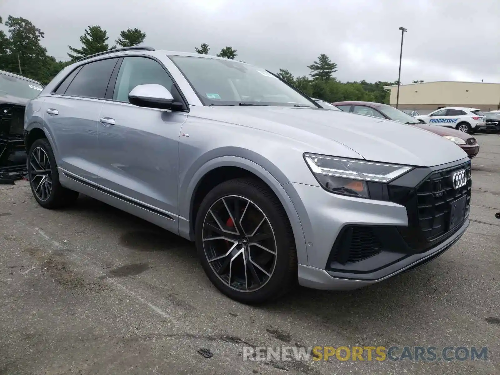 1 Photograph of a damaged car WA1EVAF15KD012308 AUDI Q8 2019