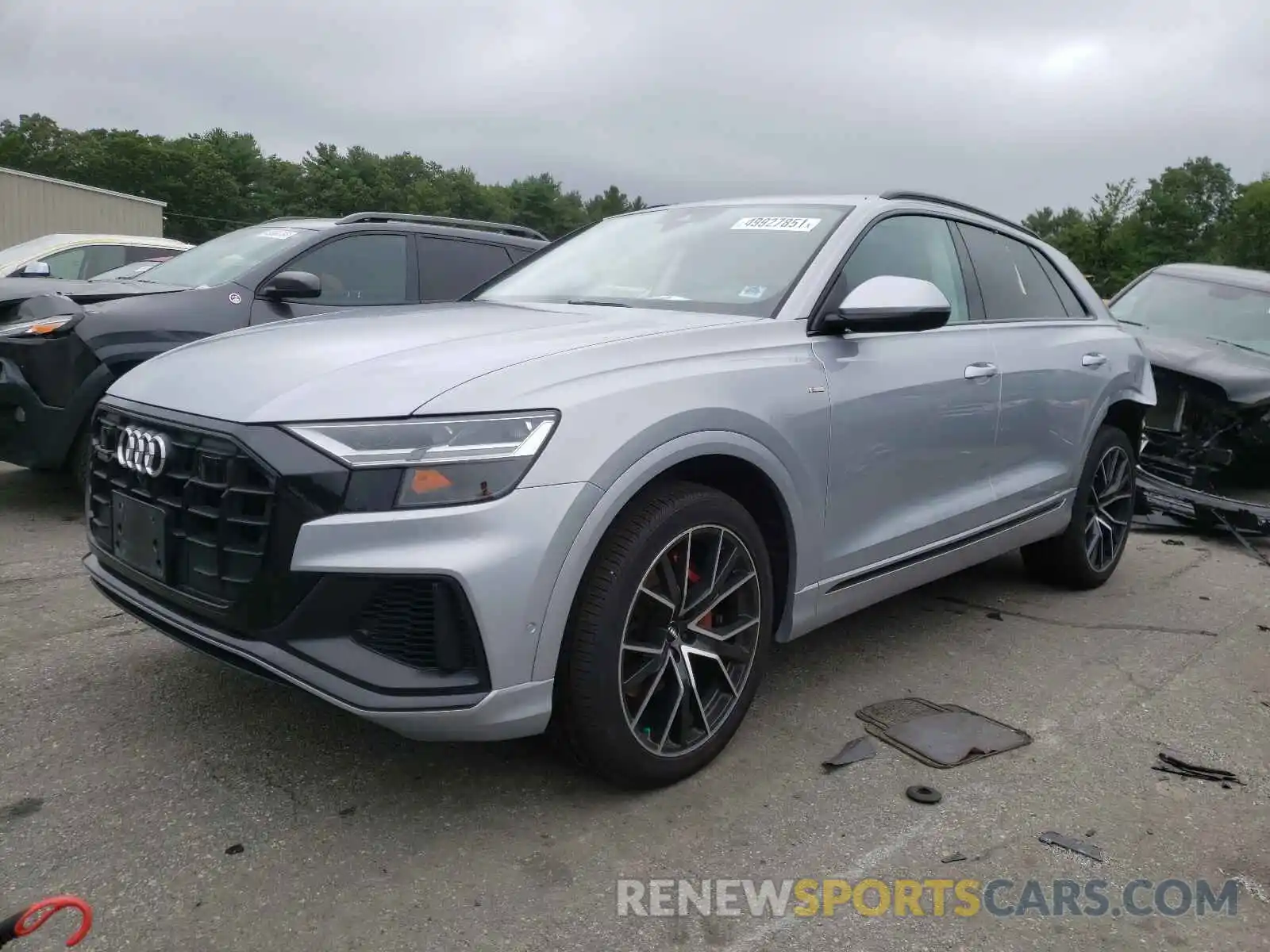 2 Фотография поврежденного автомобиля WA1EVAF15KD012308 AUDI Q8 2019