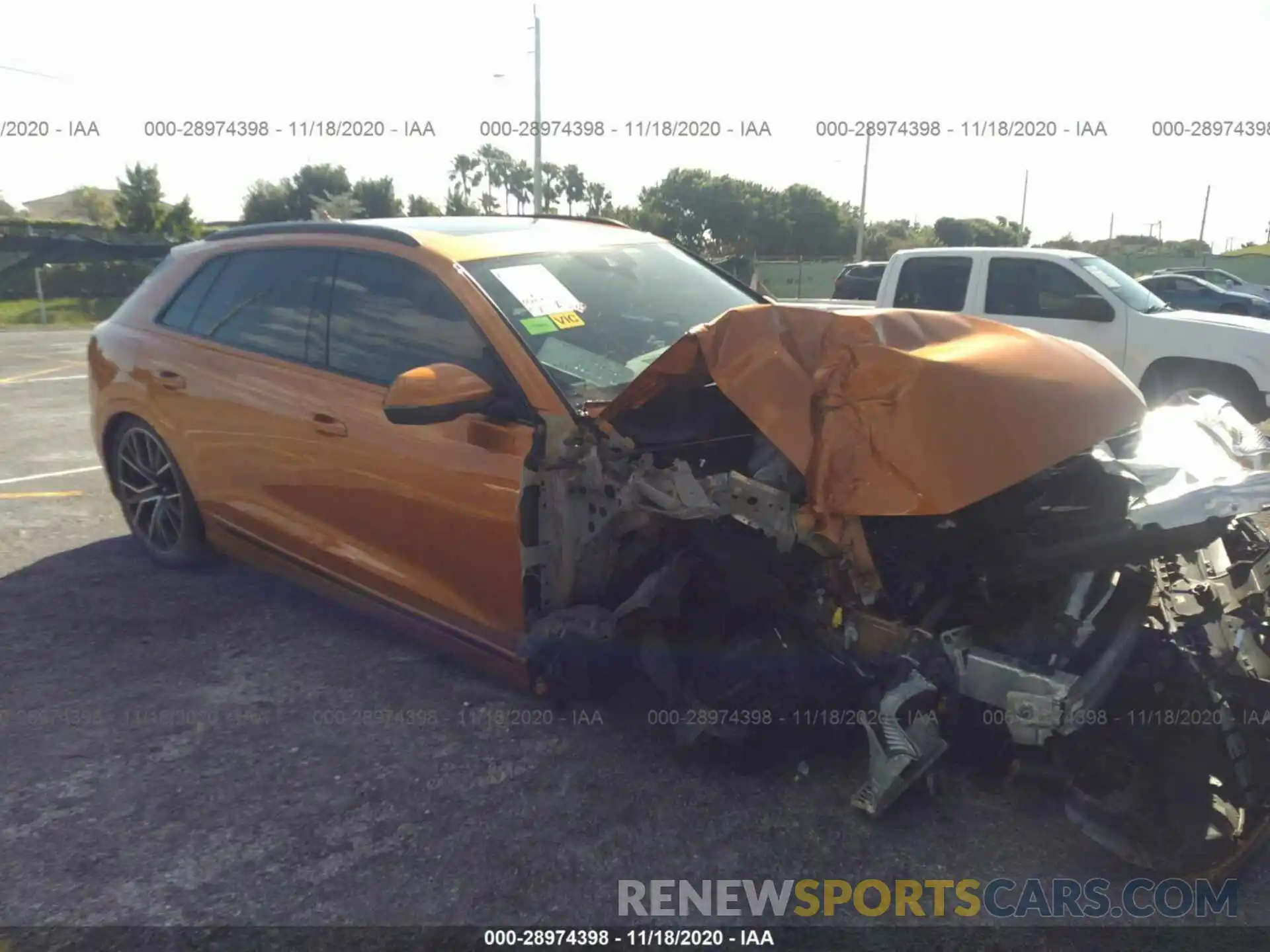 1 Photograph of a damaged car WA1EVAF15KD015936 AUDI Q8 2019