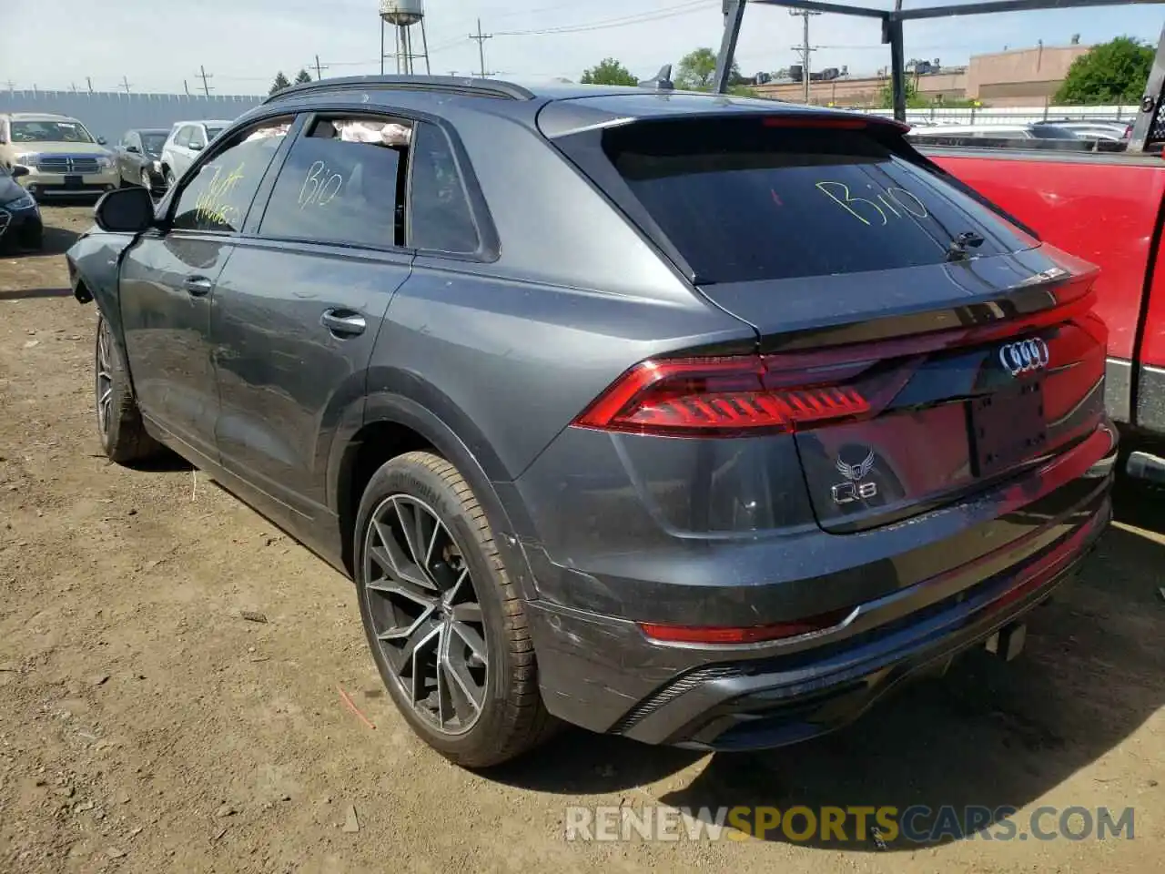 3 Photograph of a damaged car WA1EVAF15KD019422 AUDI Q8 2019