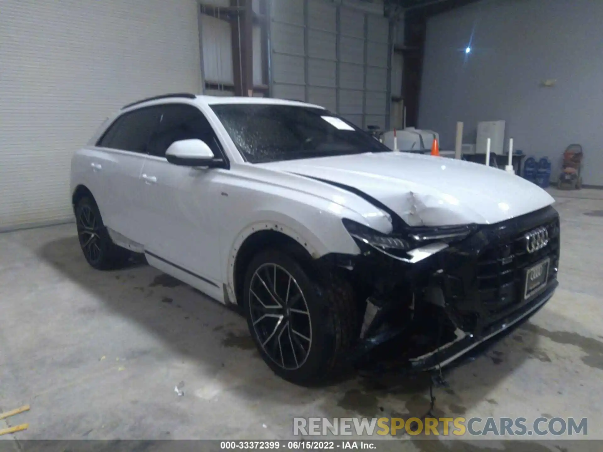 1 Фотография поврежденного автомобиля WA1EVAF15KD020621 AUDI Q8 2019