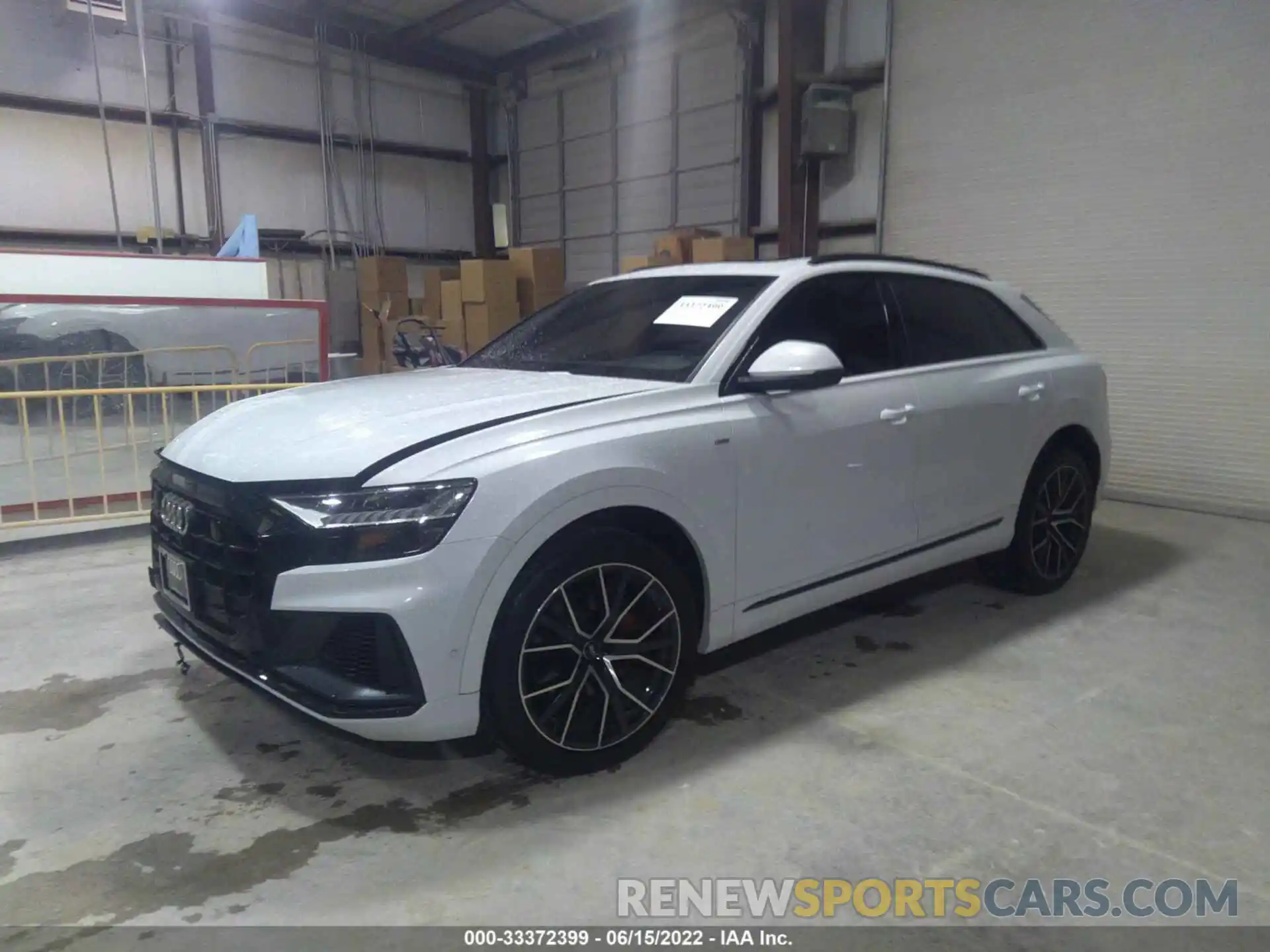 2 Фотография поврежденного автомобиля WA1EVAF15KD020621 AUDI Q8 2019