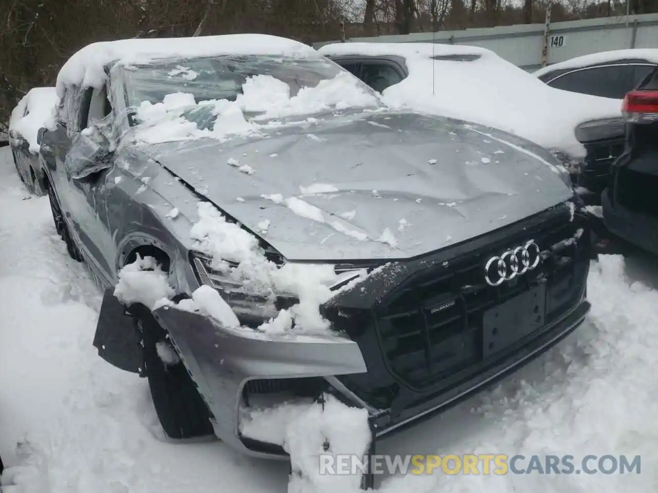 1 Photograph of a damaged car WA1EVAF15KD037077 AUDI Q8 2019