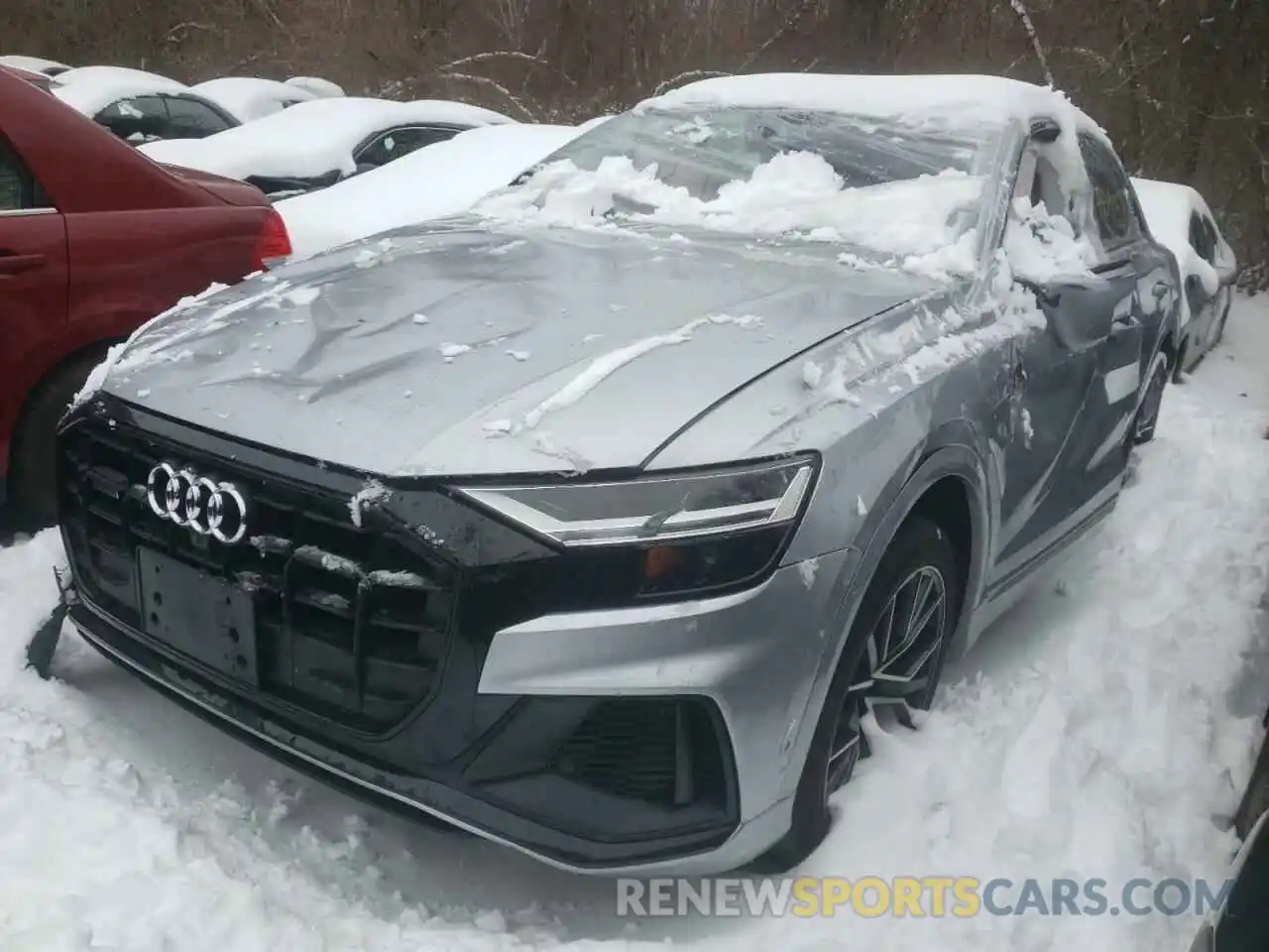 2 Photograph of a damaged car WA1EVAF15KD037077 AUDI Q8 2019