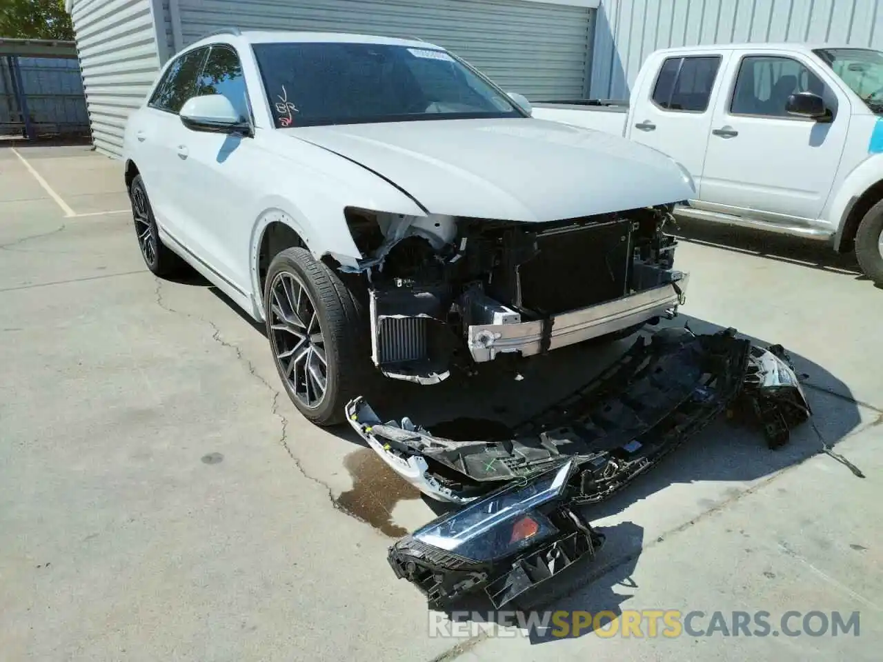 1 Photograph of a damaged car WA1EVAF15KD040268 AUDI Q8 2019