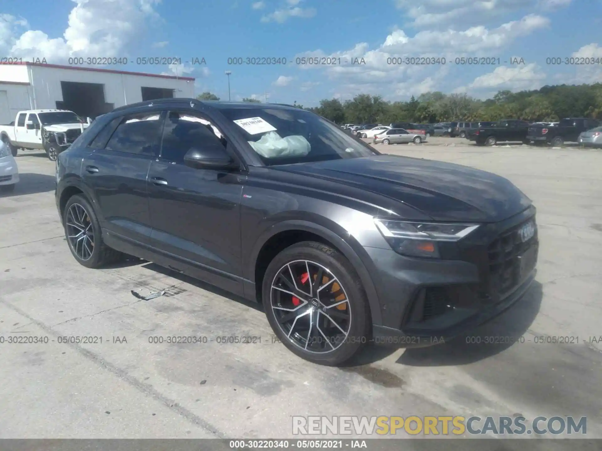 1 Photograph of a damaged car WA1EVAF15KD042294 AUDI Q8 2019