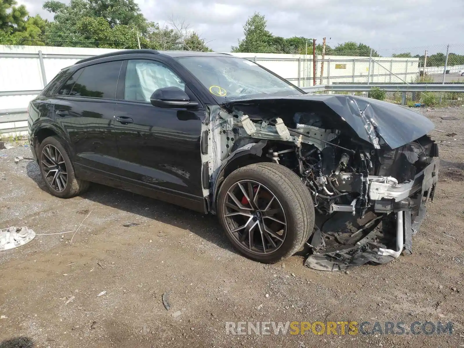 1 Photograph of a damaged car WA1EVAF16KD006498 AUDI Q8 2019