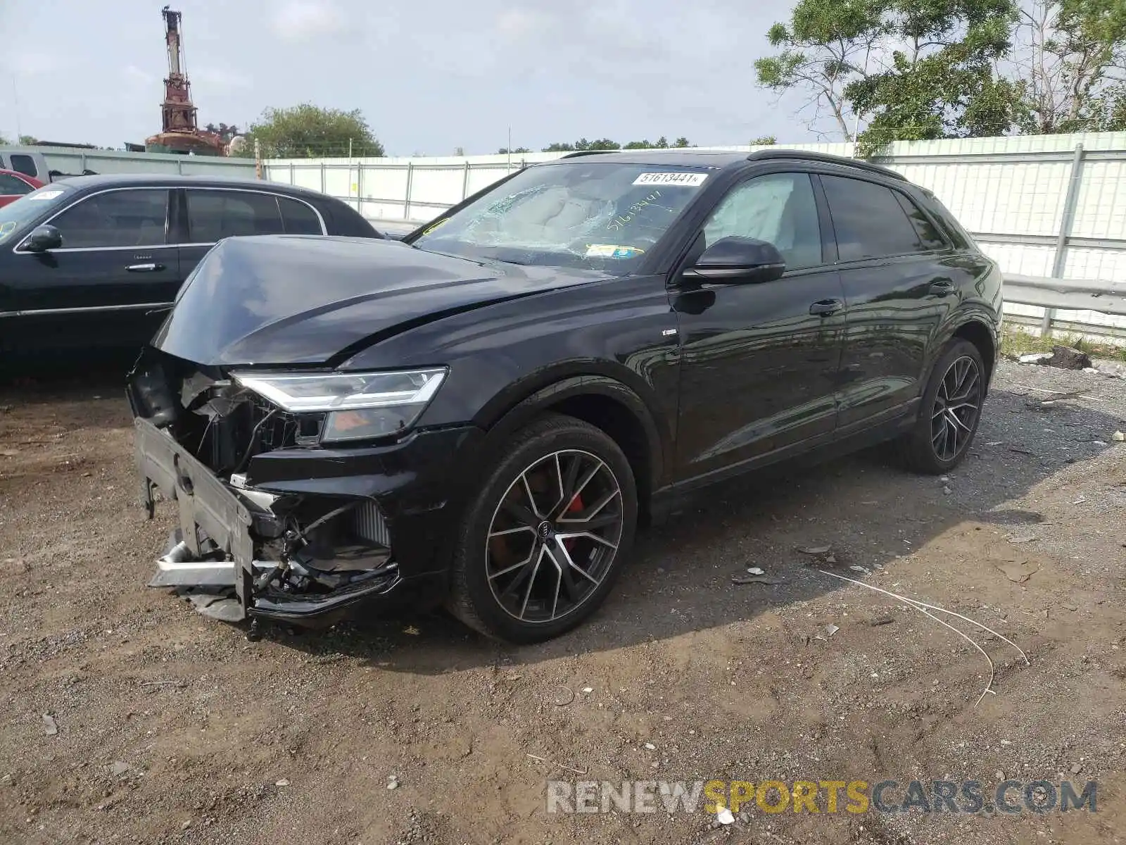 2 Photograph of a damaged car WA1EVAF16KD006498 AUDI Q8 2019