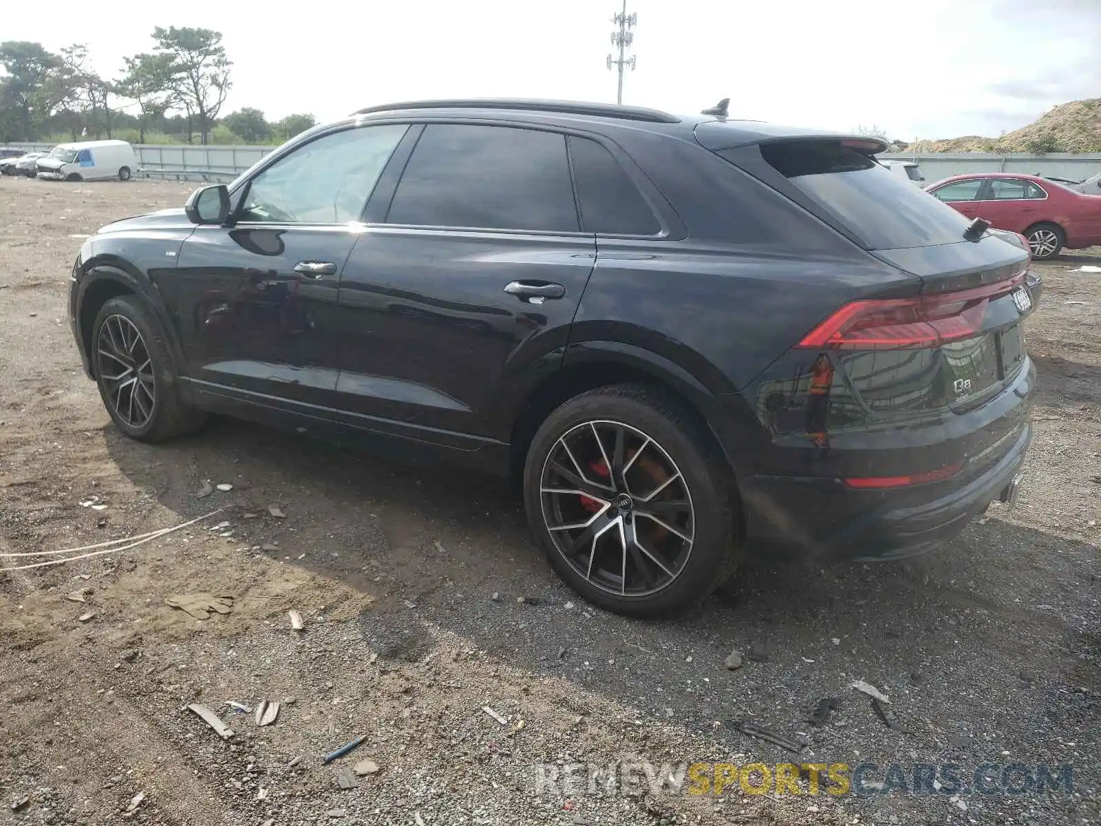 3 Фотография поврежденного автомобиля WA1EVAF16KD006498 AUDI Q8 2019