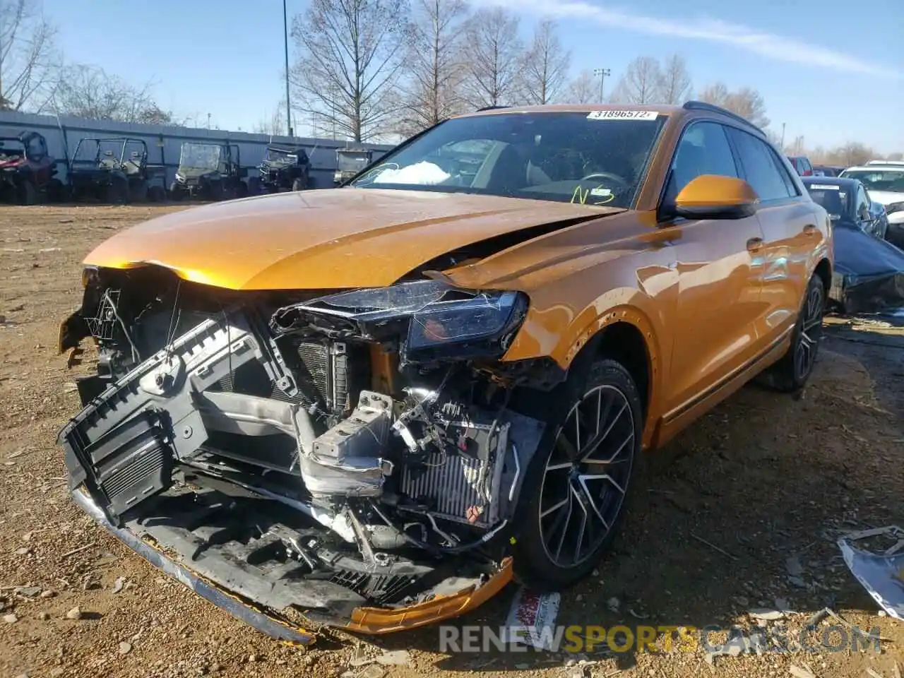 2 Photograph of a damaged car WA1EVAF16KD030820 AUDI Q8 2019