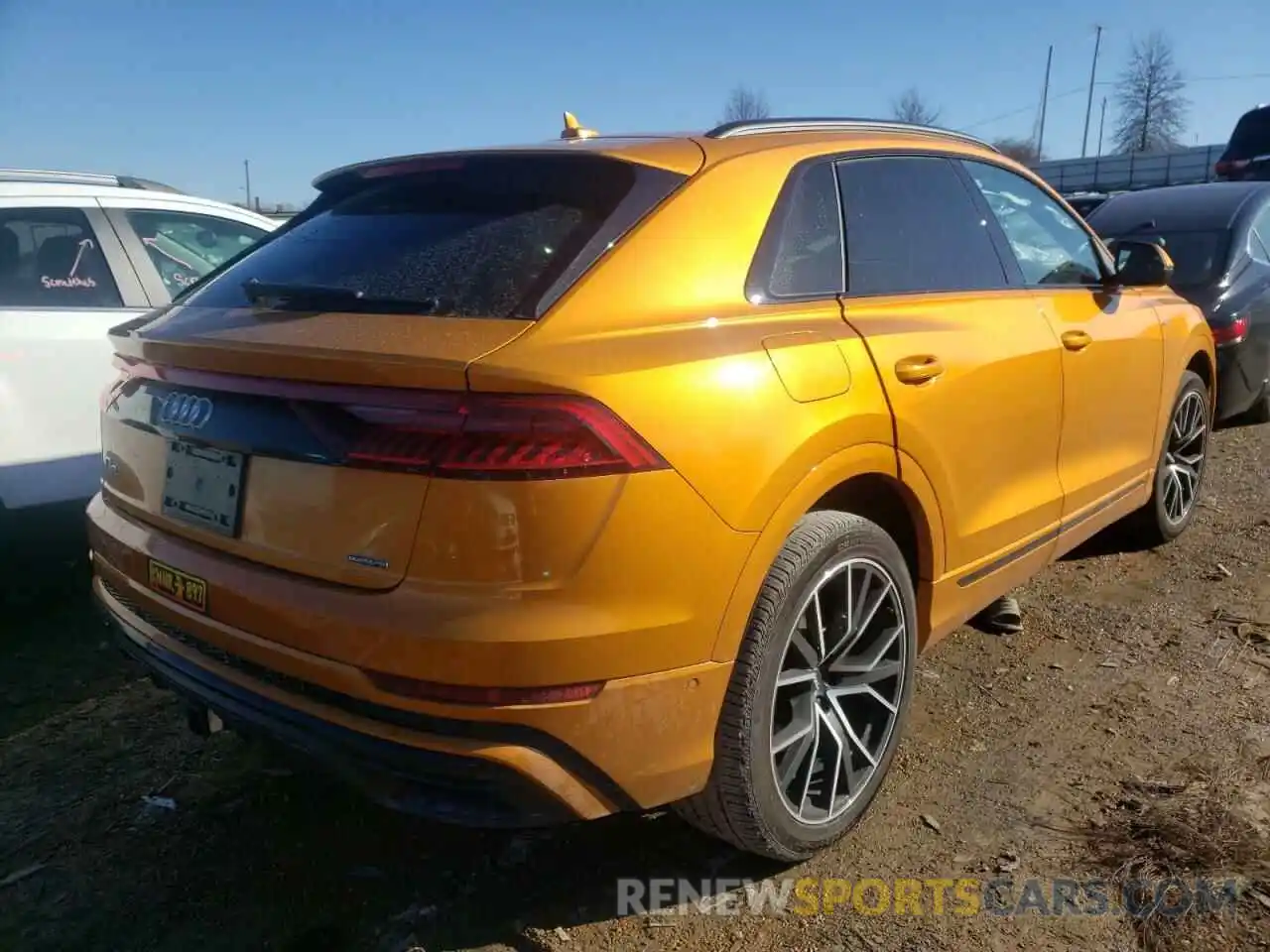 4 Фотография поврежденного автомобиля WA1EVAF16KD030820 AUDI Q8 2019