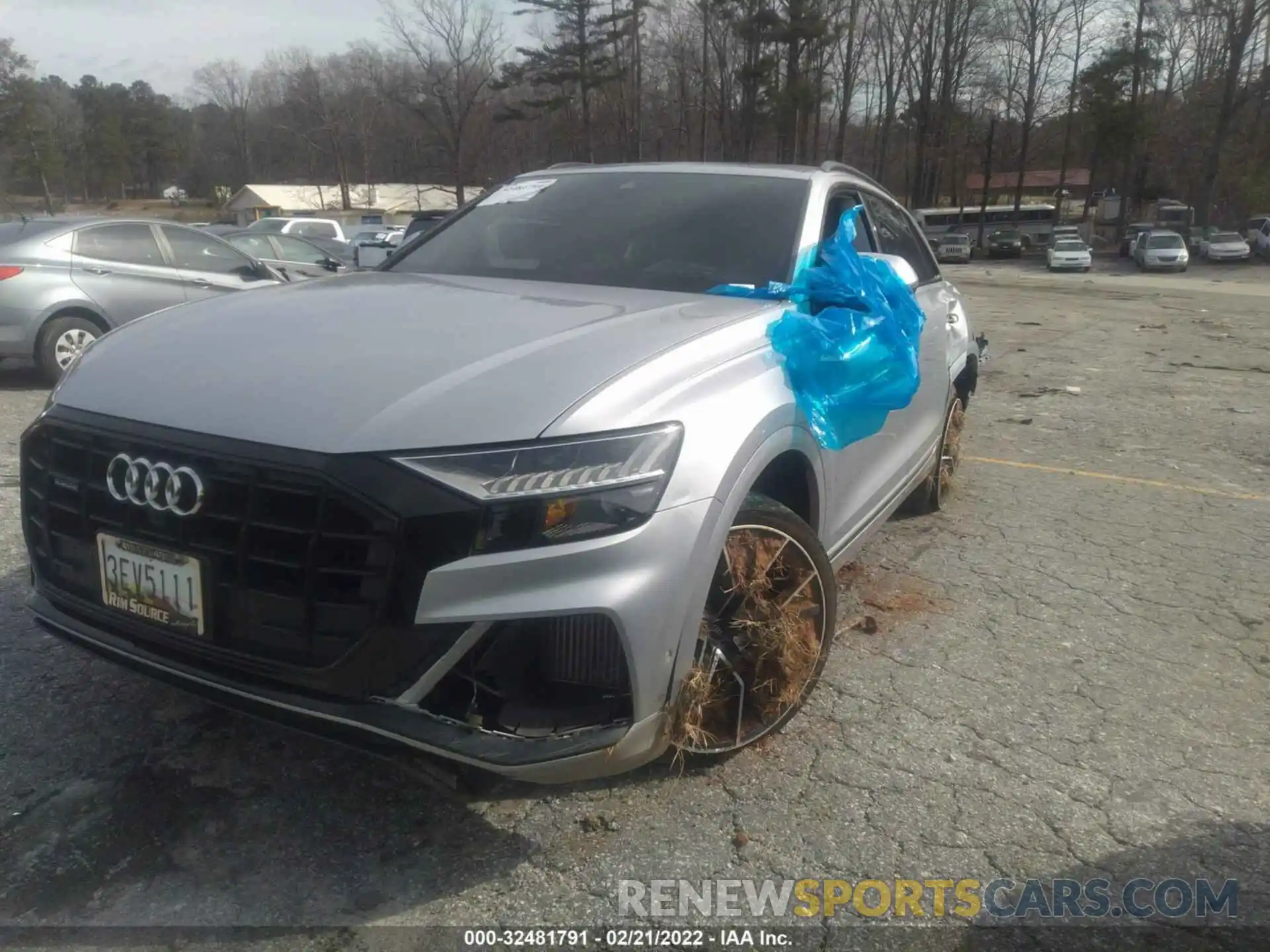 2 Photograph of a damaged car WA1EVAF16KD037699 AUDI Q8 2019