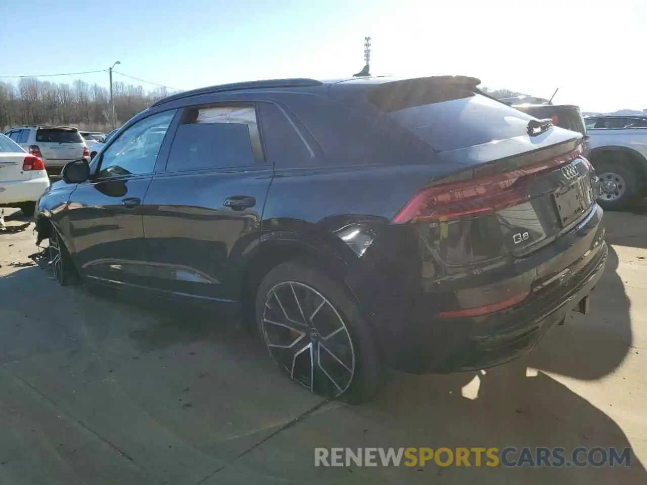 2 Photograph of a damaged car WA1EVAF16KD046662 AUDI Q8 2019