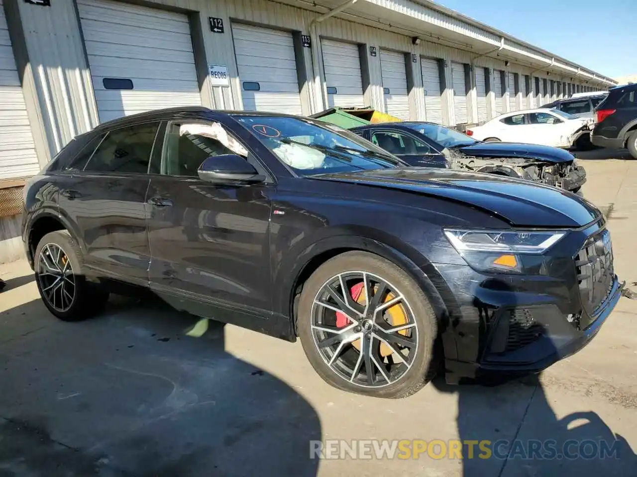 4 Фотография поврежденного автомобиля WA1EVAF16KD046662 AUDI Q8 2019