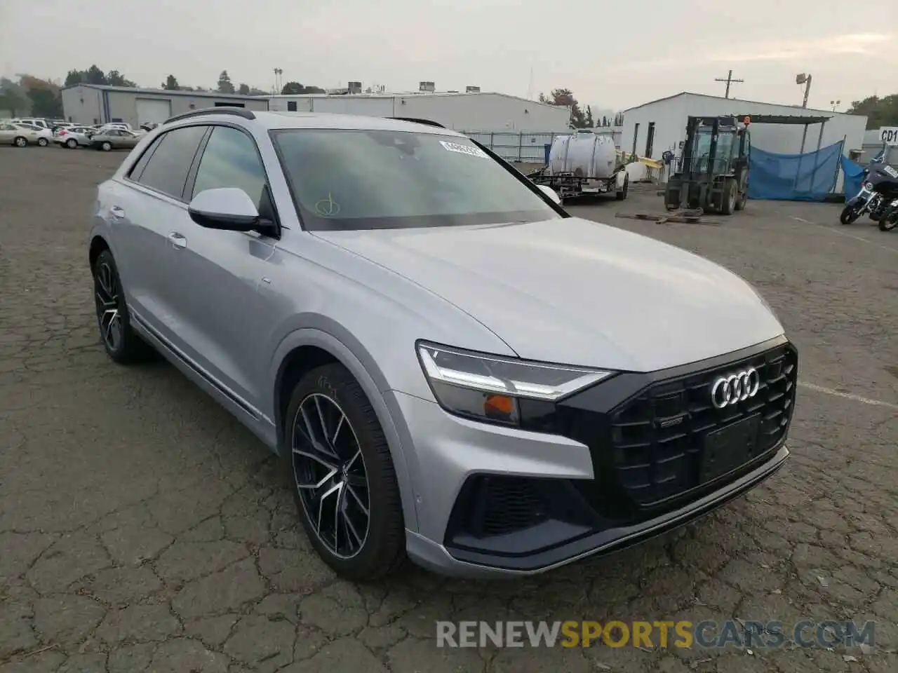 1 Photograph of a damaged car WA1EVAF17KD019227 AUDI Q8 2019