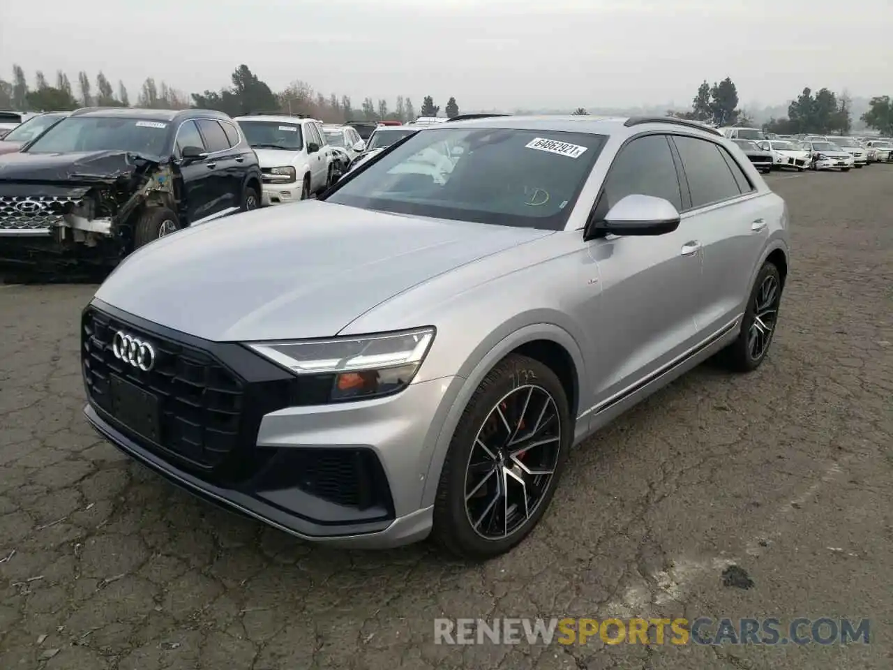 2 Photograph of a damaged car WA1EVAF17KD019227 AUDI Q8 2019