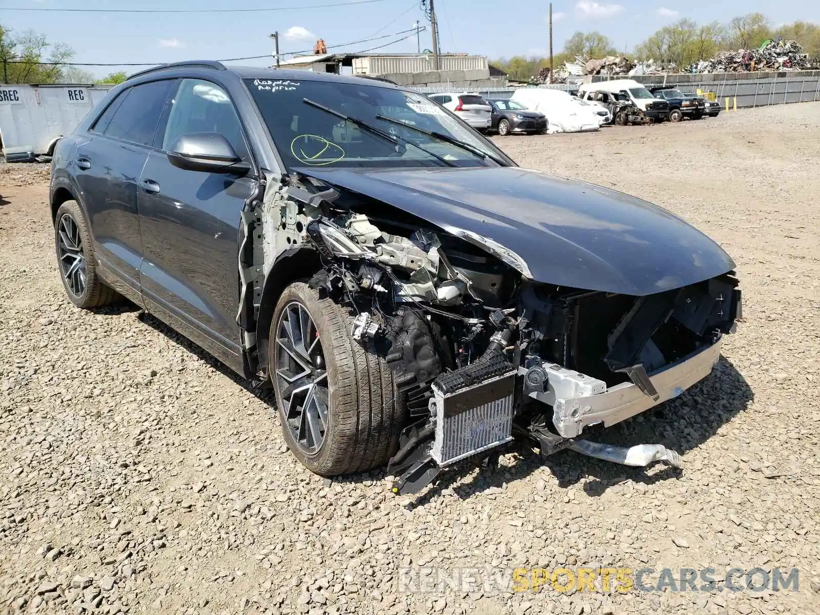 1 Photograph of a damaged car WA1EVAF17KD025481 AUDI Q8 2019