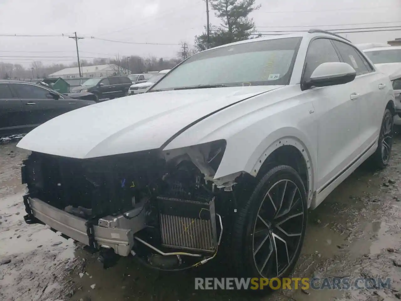 2 Photograph of a damaged car WA1EVAF17KD026873 AUDI Q8 2019