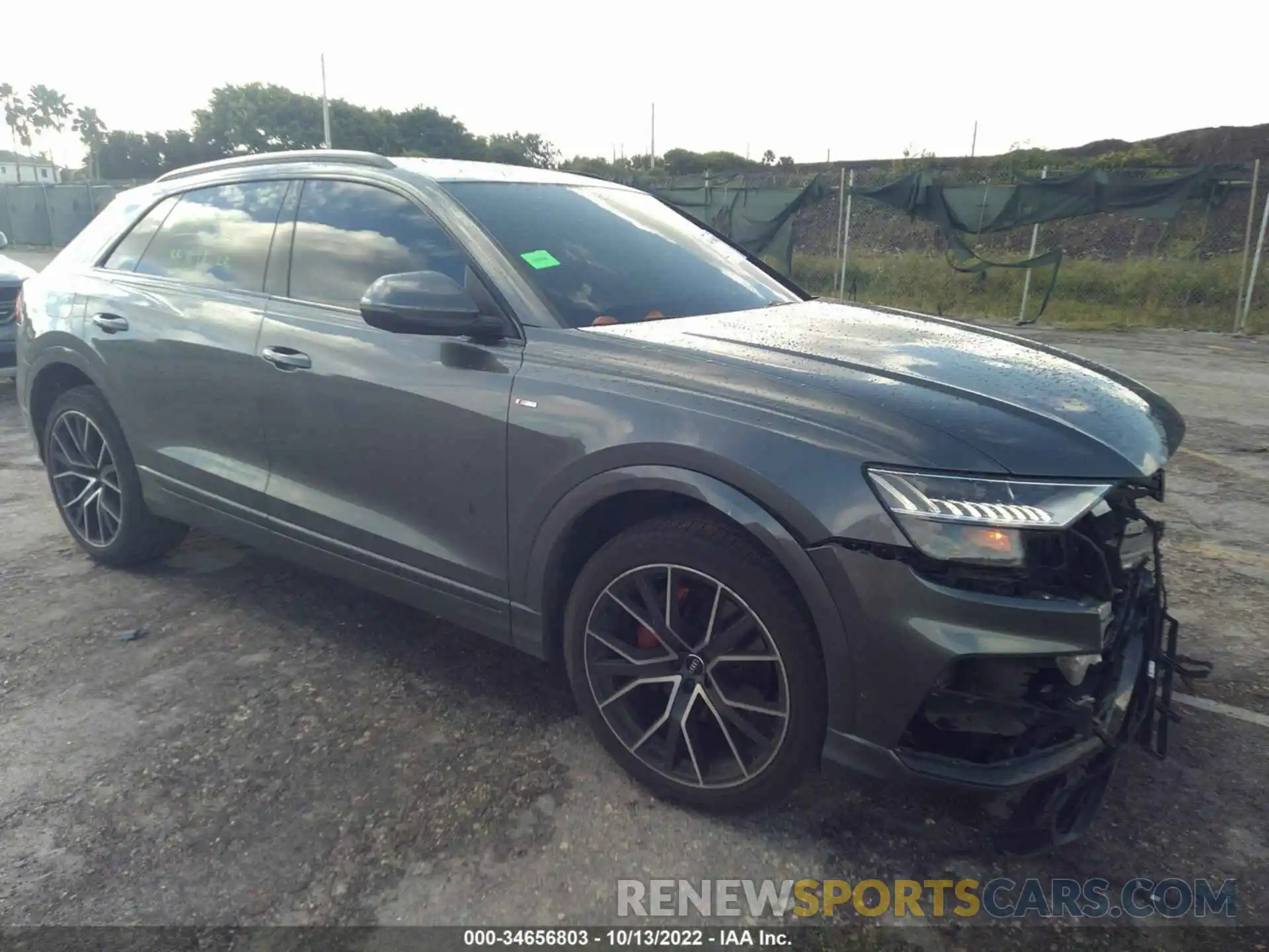 1 Фотография поврежденного автомобиля WA1EVAF18KD010374 AUDI Q8 2019