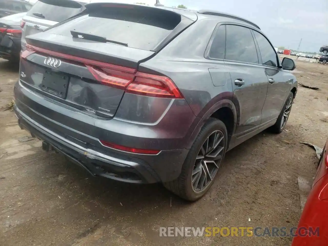 4 Фотография поврежденного автомобиля WA1EVAF18KD029149 AUDI Q8 2019