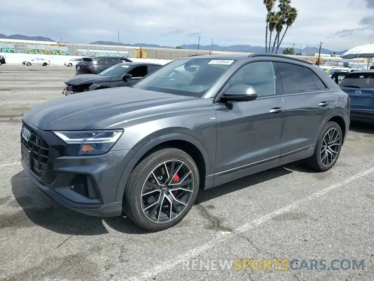 1 Photograph of a damaged car WA1EVAF18KD041057 AUDI Q8 2019