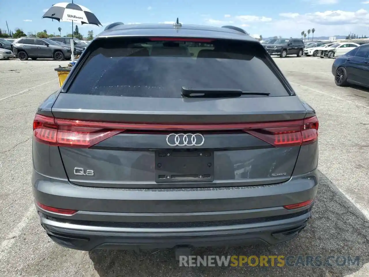 6 Photograph of a damaged car WA1EVAF18KD041057 AUDI Q8 2019