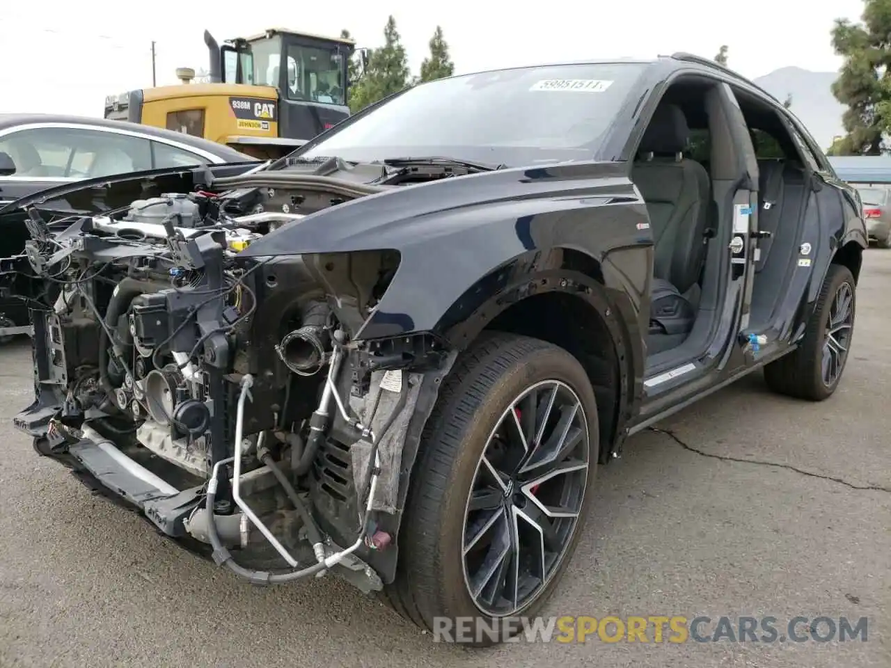 2 Photograph of a damaged car WA1EVAF18KD043830 AUDI Q8 2019