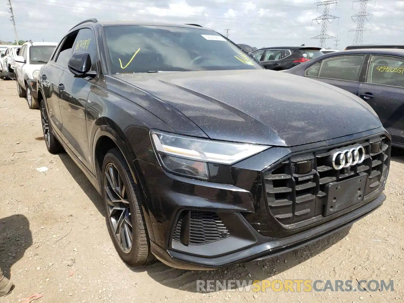 1 Фотография поврежденного автомобиля WA1EVAF19KD031332 AUDI Q8 2019