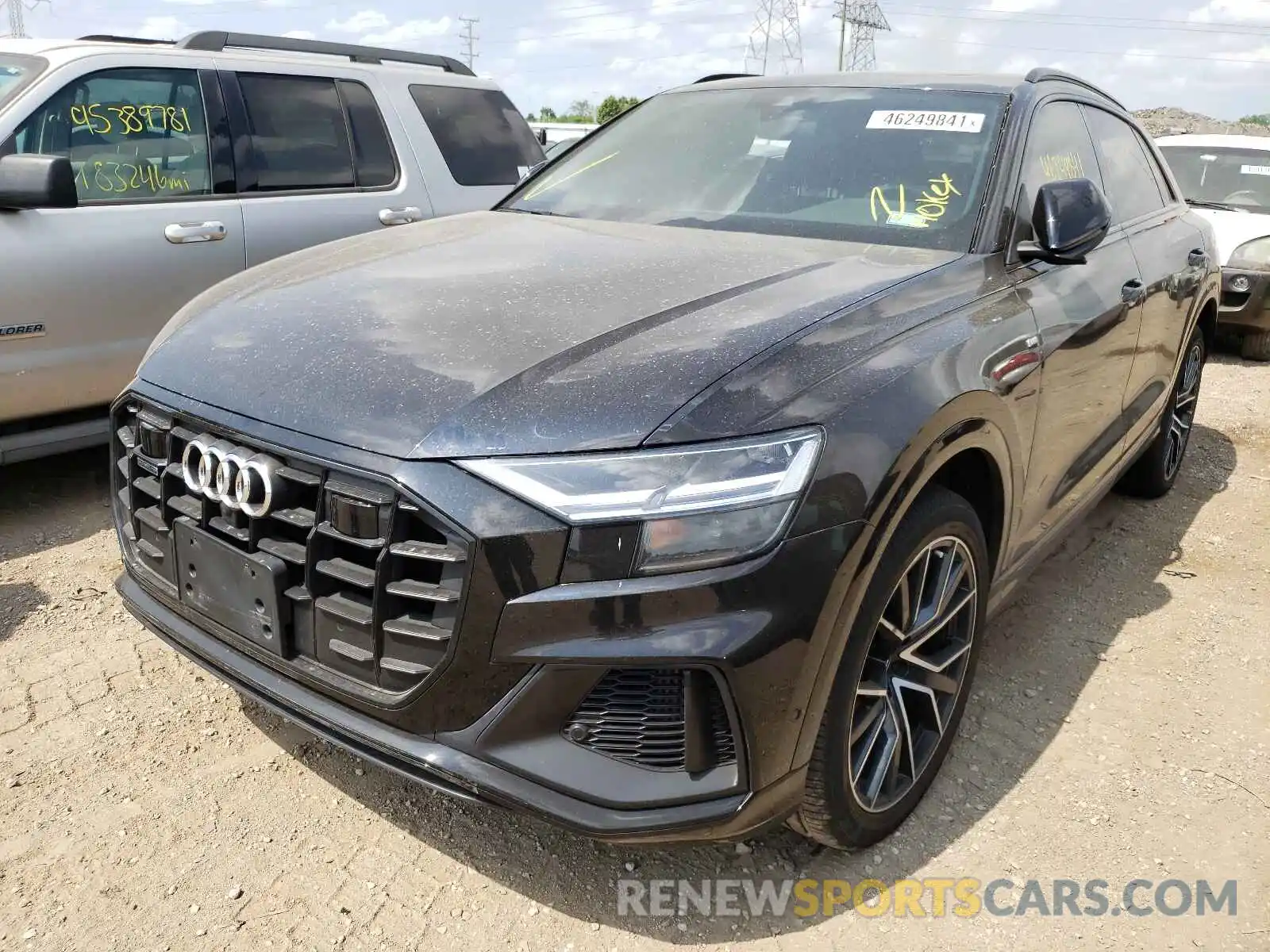 2 Фотография поврежденного автомобиля WA1EVAF19KD031332 AUDI Q8 2019