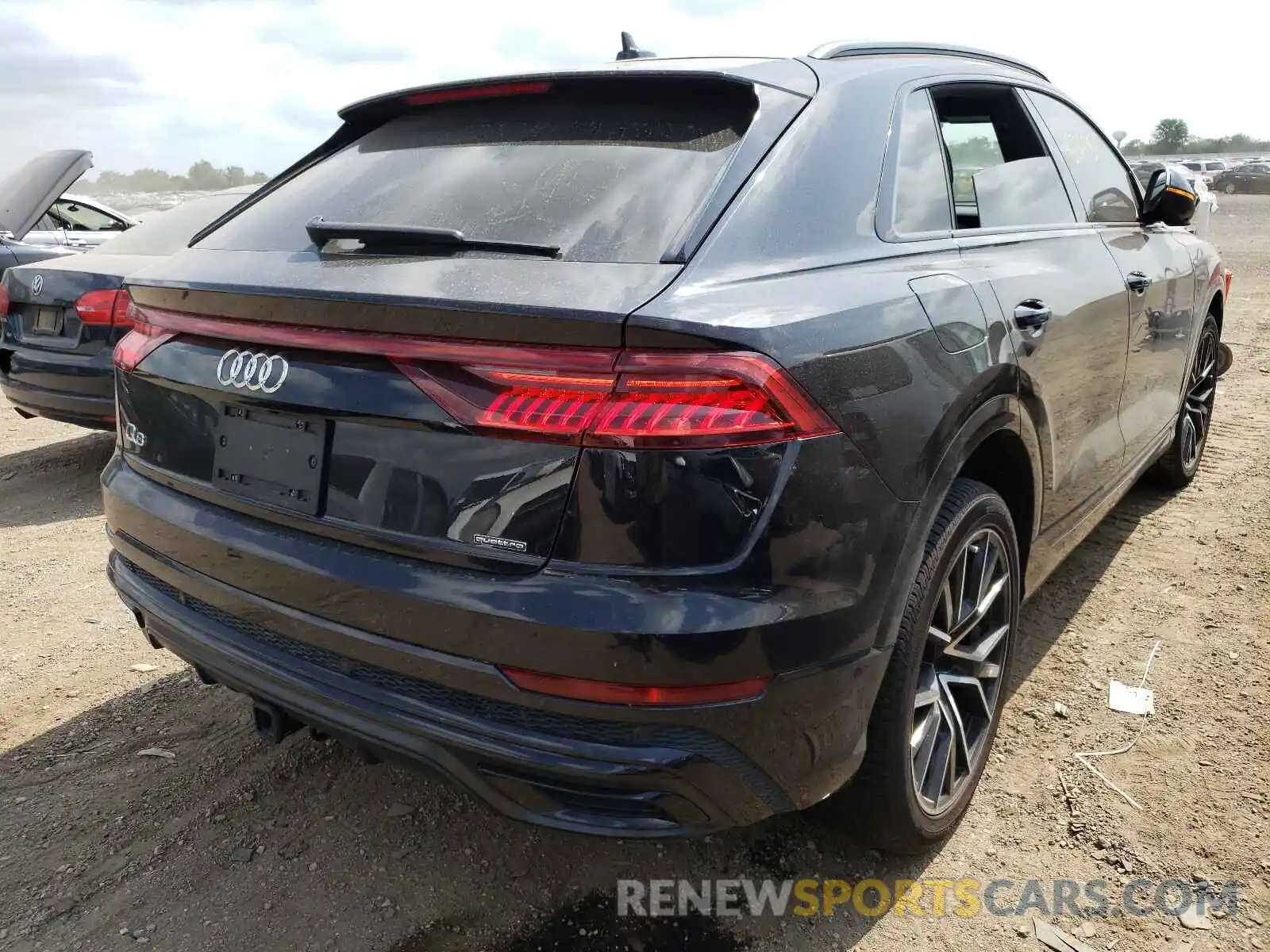 4 Фотография поврежденного автомобиля WA1EVAF19KD031332 AUDI Q8 2019