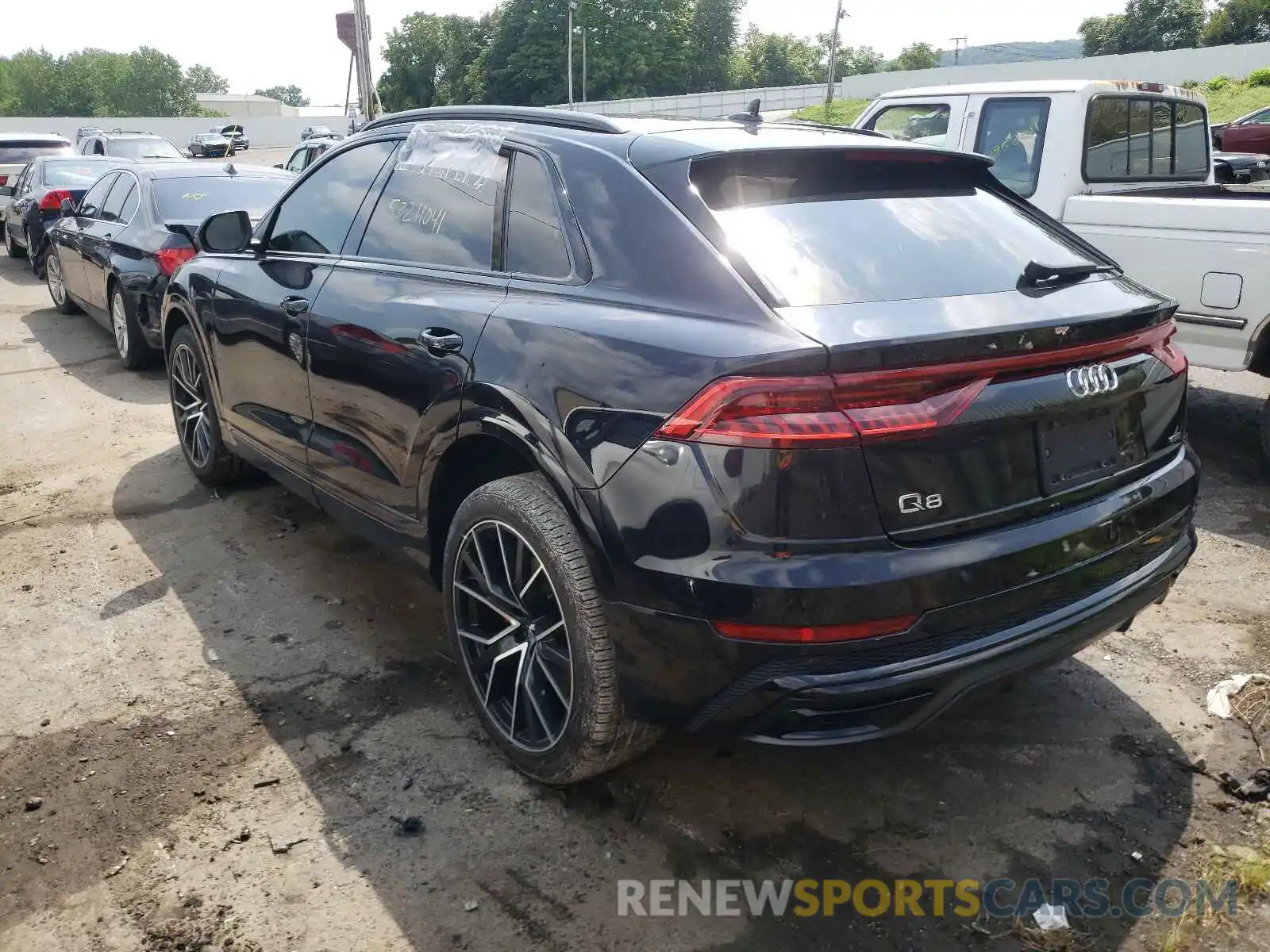 3 Фотография поврежденного автомобиля WA1EVAF1XKD025006 AUDI Q8 2019