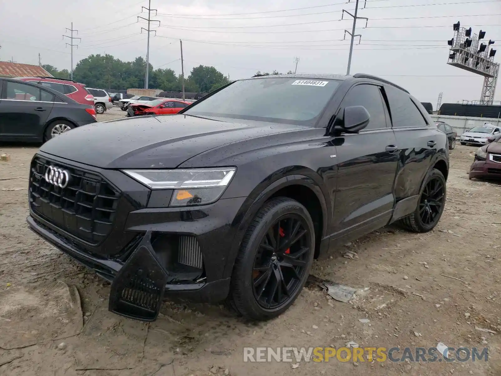 2 Photograph of a damaged car WA1EVAF1XKD025314 AUDI Q8 2019