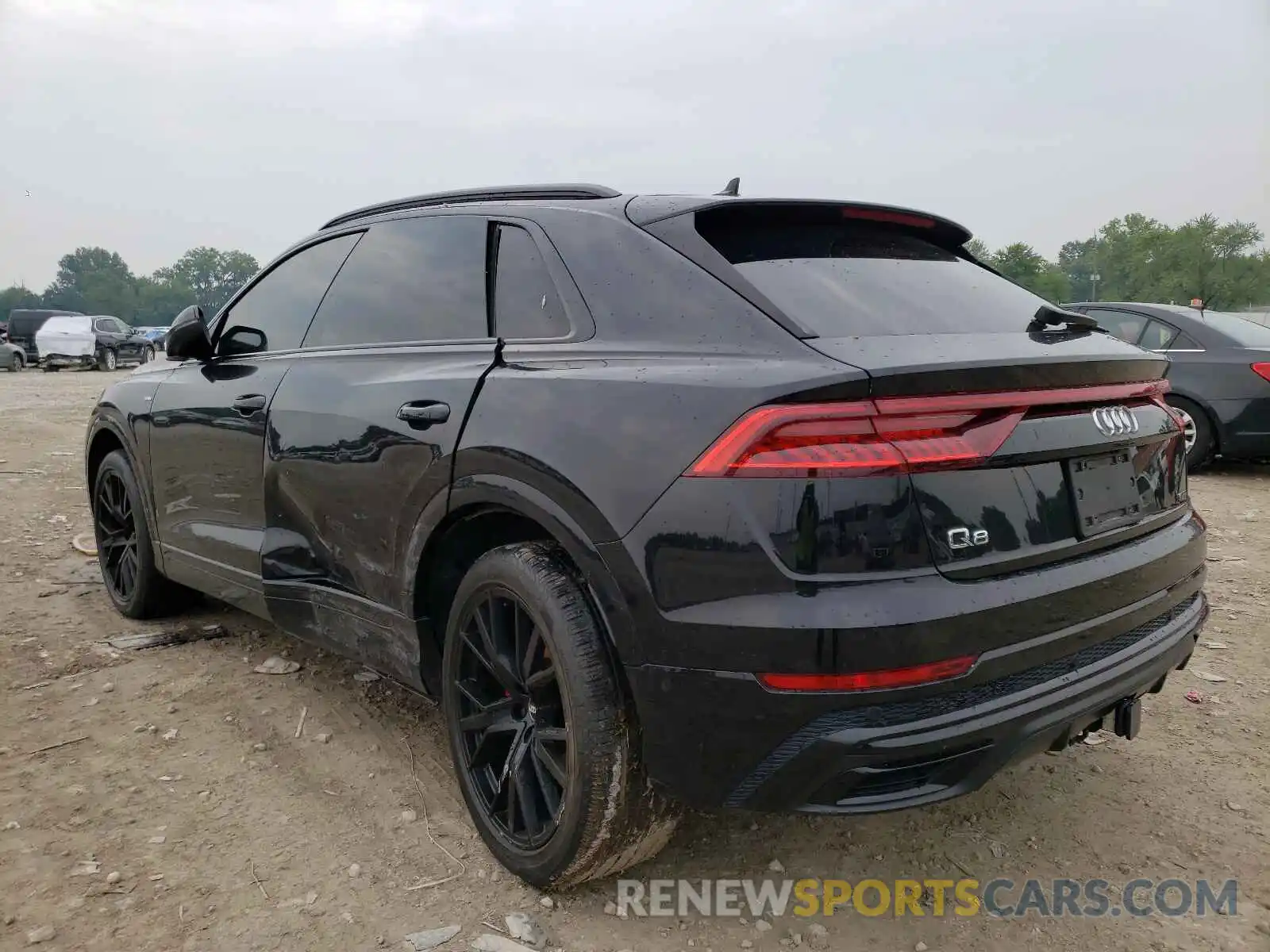 3 Фотография поврежденного автомобиля WA1EVAF1XKD025314 AUDI Q8 2019