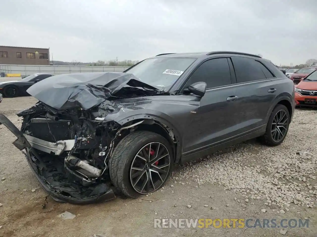 1 Photograph of a damaged car WA1EVAF1XKD036863 AUDI Q8 2019