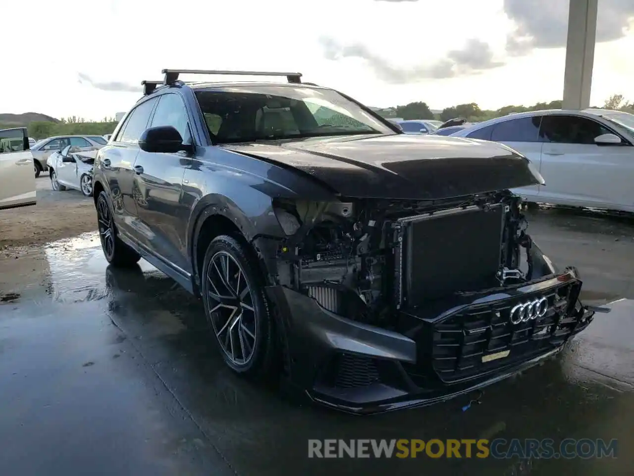 1 Photograph of a damaged car WA1EVBF13KD038217 AUDI Q8 2019