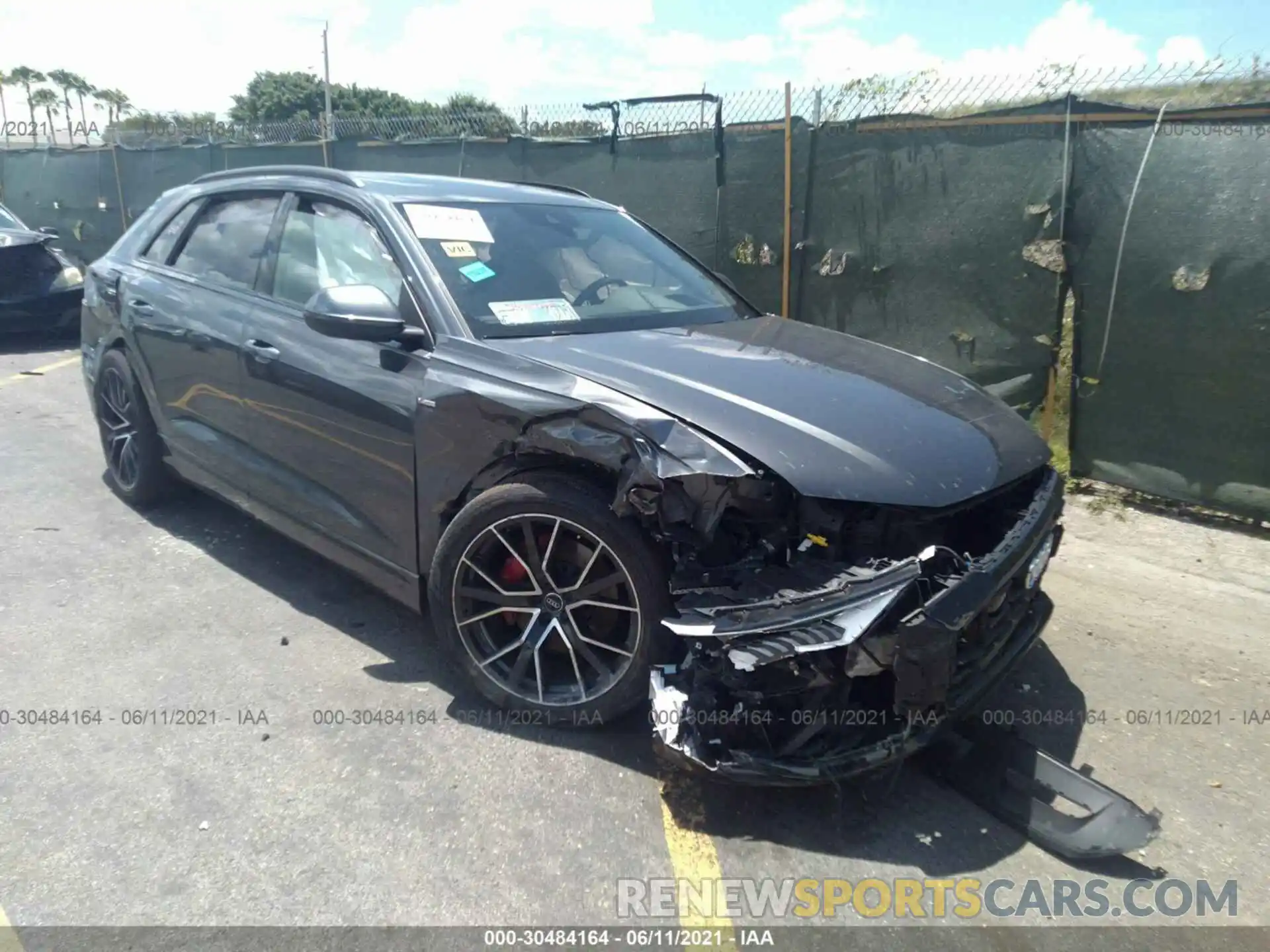 1 Photograph of a damaged car WA1FVAF10KD006226 AUDI Q8 2019