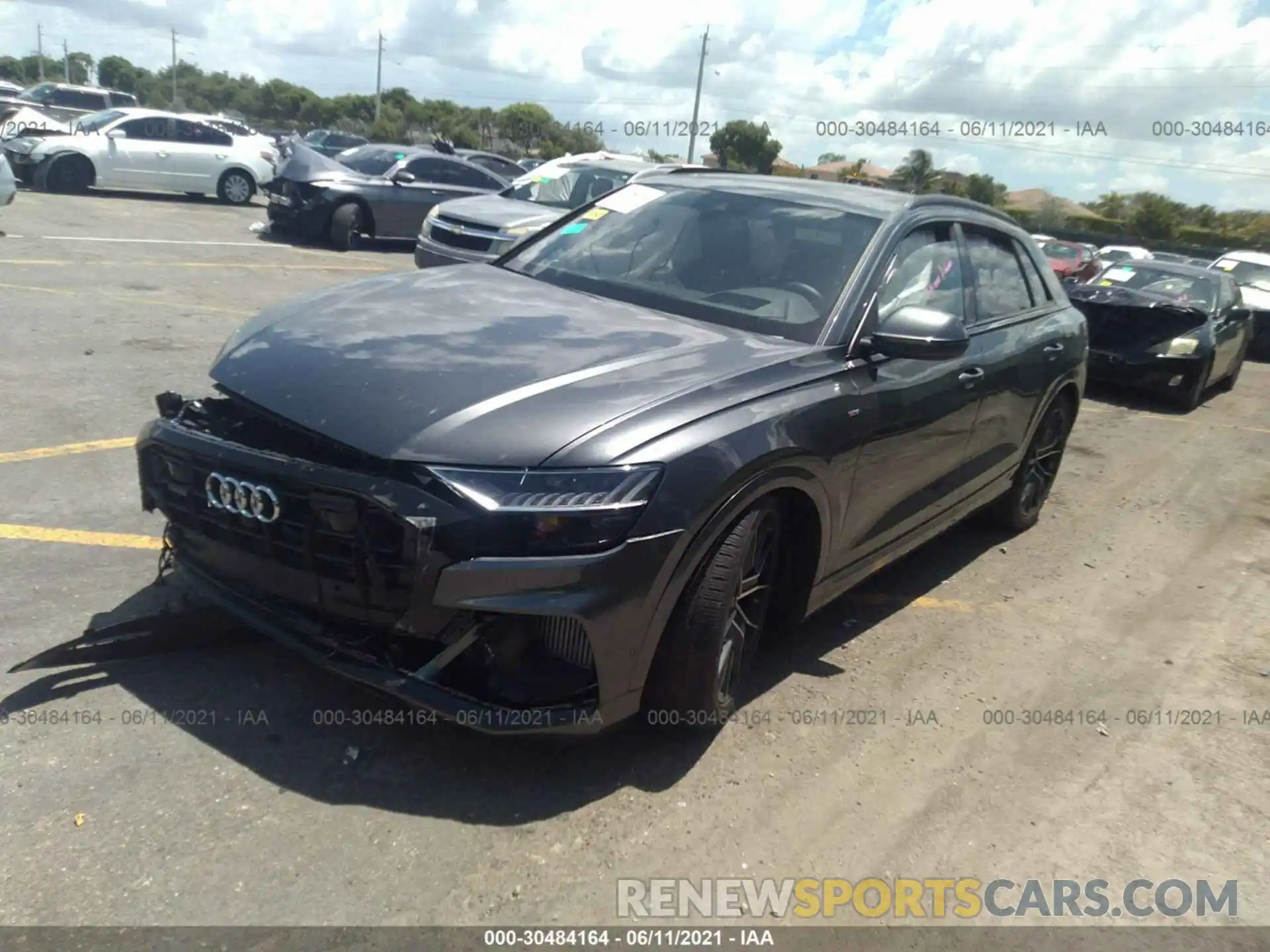 2 Photograph of a damaged car WA1FVAF10KD006226 AUDI Q8 2019