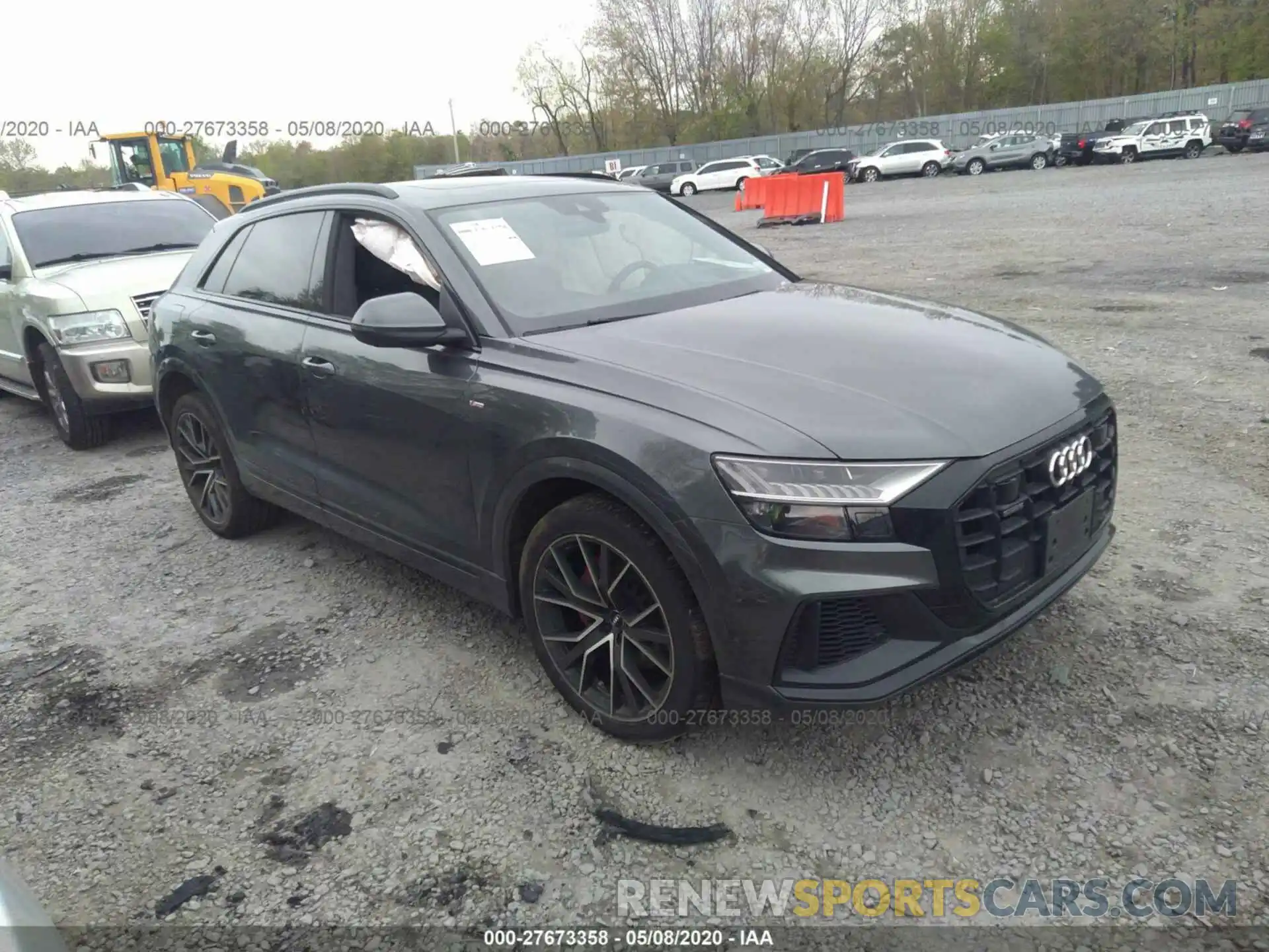 1 Photograph of a damaged car WA1FVAF10KD010518 AUDI Q8 2019