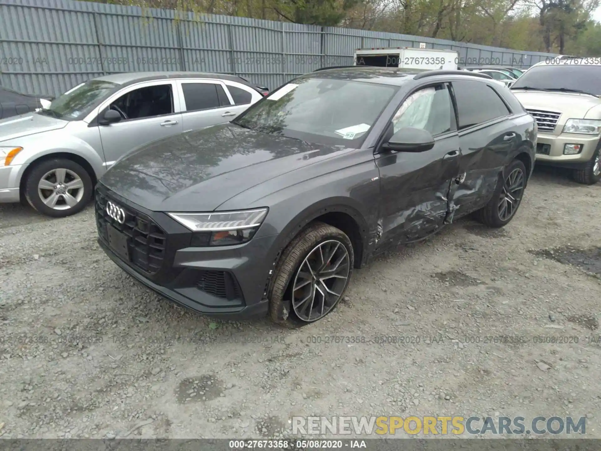 2 Photograph of a damaged car WA1FVAF10KD010518 AUDI Q8 2019