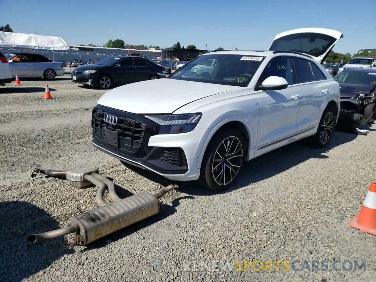 2 Photograph of a damaged car WA1FVAF10KD012186 AUDI Q8 2019