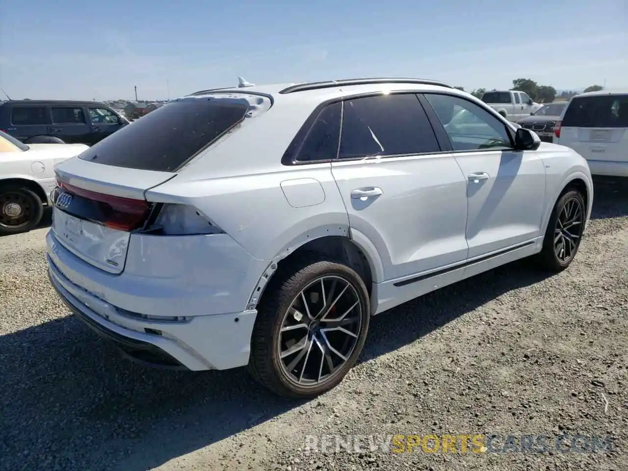 4 Photograph of a damaged car WA1FVAF10KD012186 AUDI Q8 2019