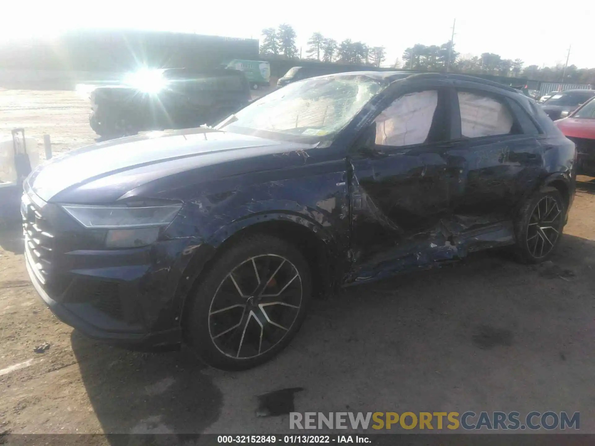 2 Photograph of a damaged car WA1FVAF11KD009894 AUDI Q8 2019