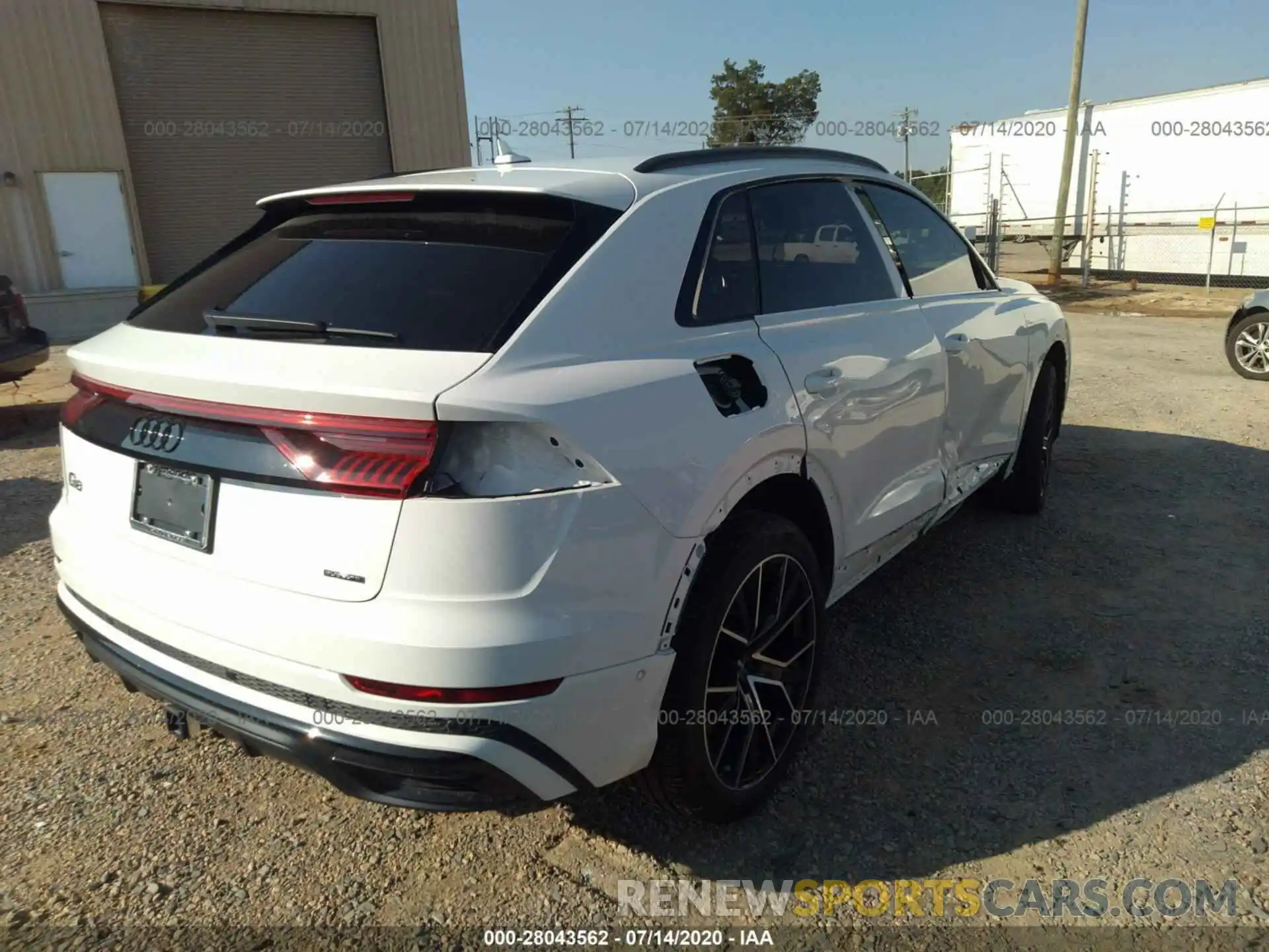 4 Фотография поврежденного автомобиля WA1FVAF11KD033273 AUDI Q8 2019