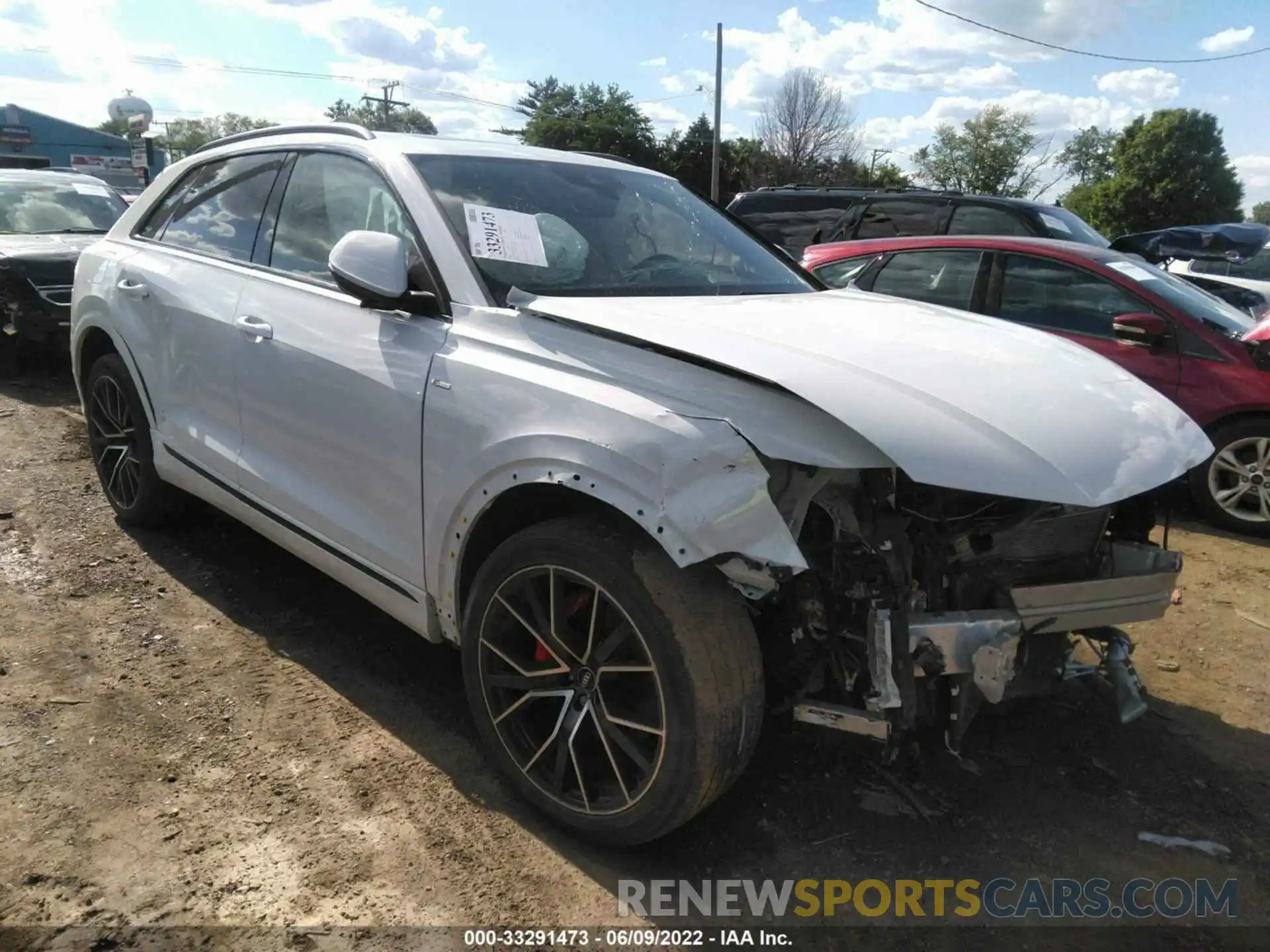 1 Photograph of a damaged car WA1FVAF11KD037906 AUDI Q8 2019