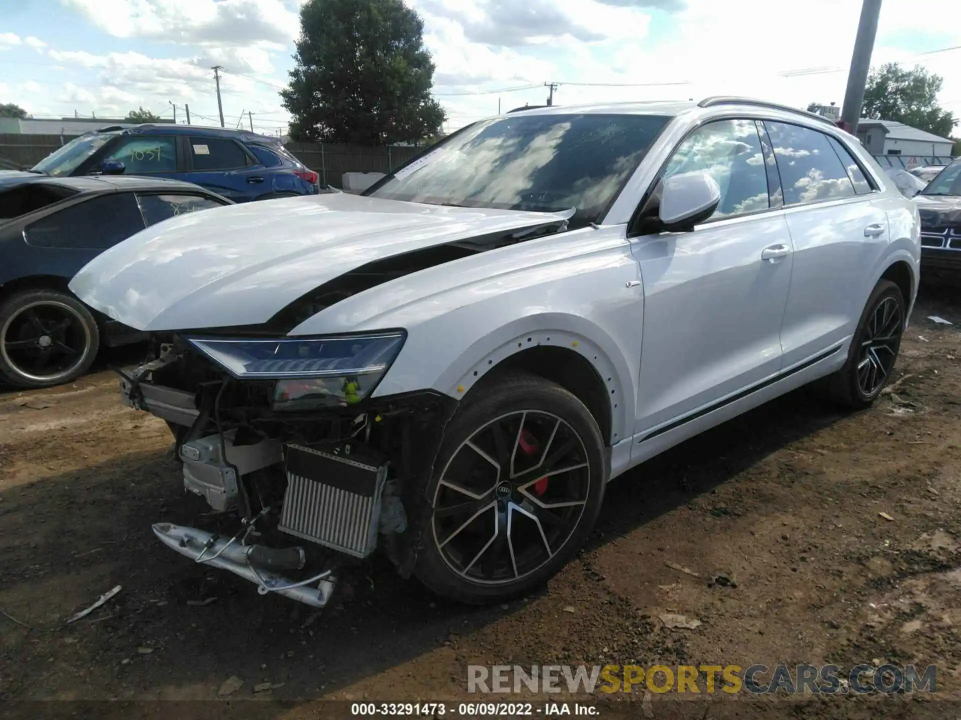 2 Photograph of a damaged car WA1FVAF11KD037906 AUDI Q8 2019