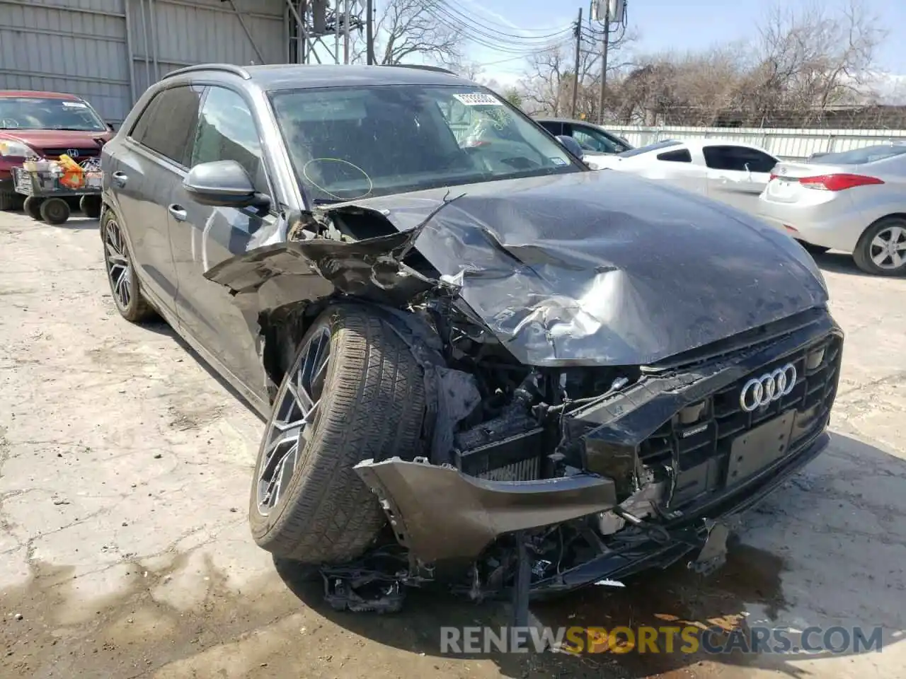 1 Photograph of a damaged car WA1FVAF11KD039333 AUDI Q8 2019