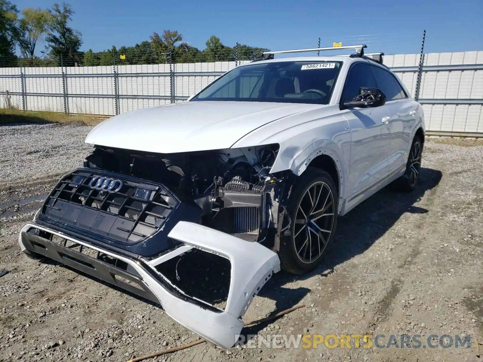 2 Photograph of a damaged car WA1FVAF11KD042541 AUDI Q8 2019