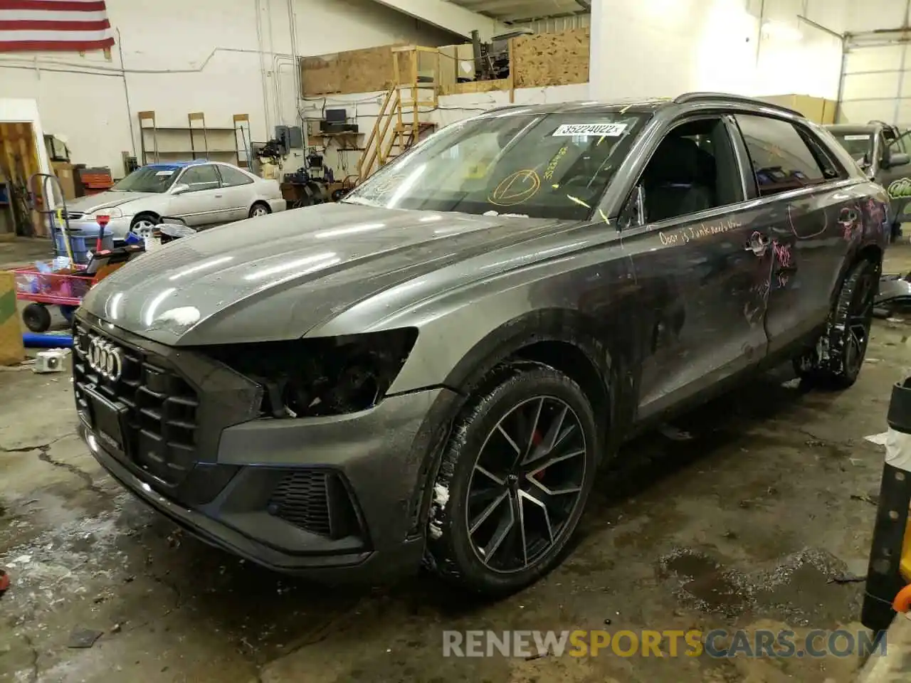 2 Photograph of a damaged car WA1FVAF12KD011797 AUDI Q8 2019