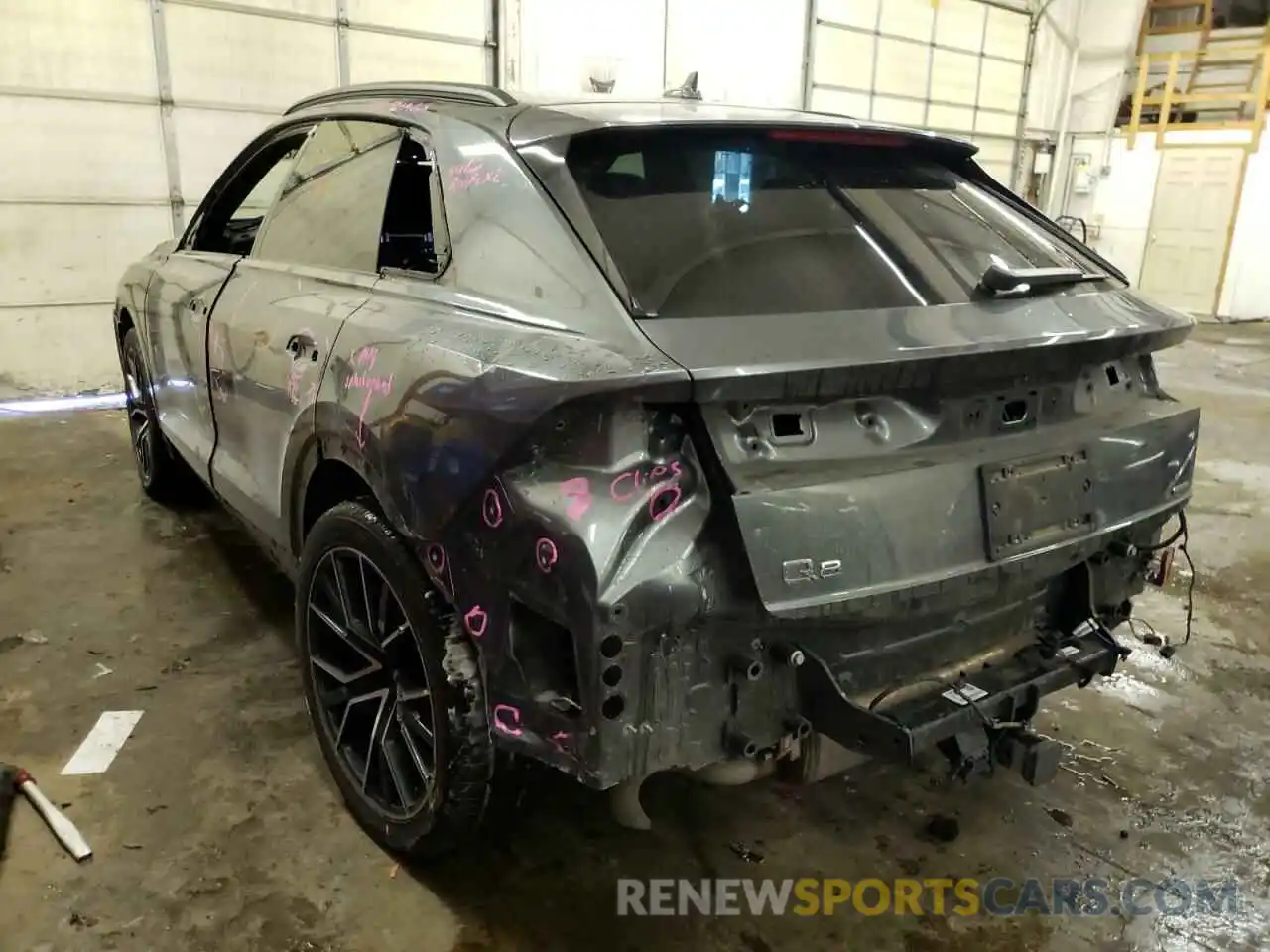 3 Photograph of a damaged car WA1FVAF12KD011797 AUDI Q8 2019