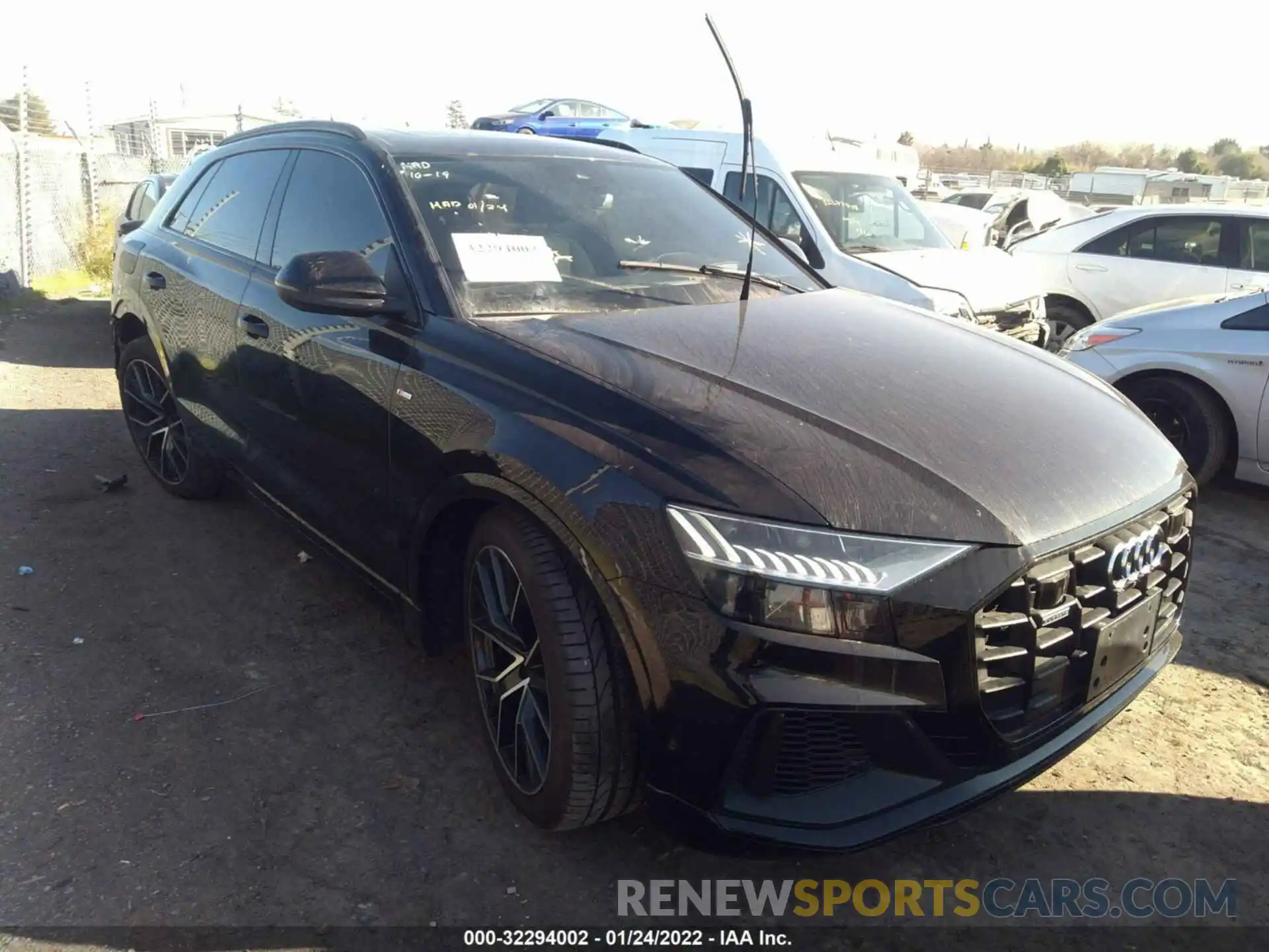 1 Photograph of a damaged car WA1FVAF12KD016711 AUDI Q8 2019